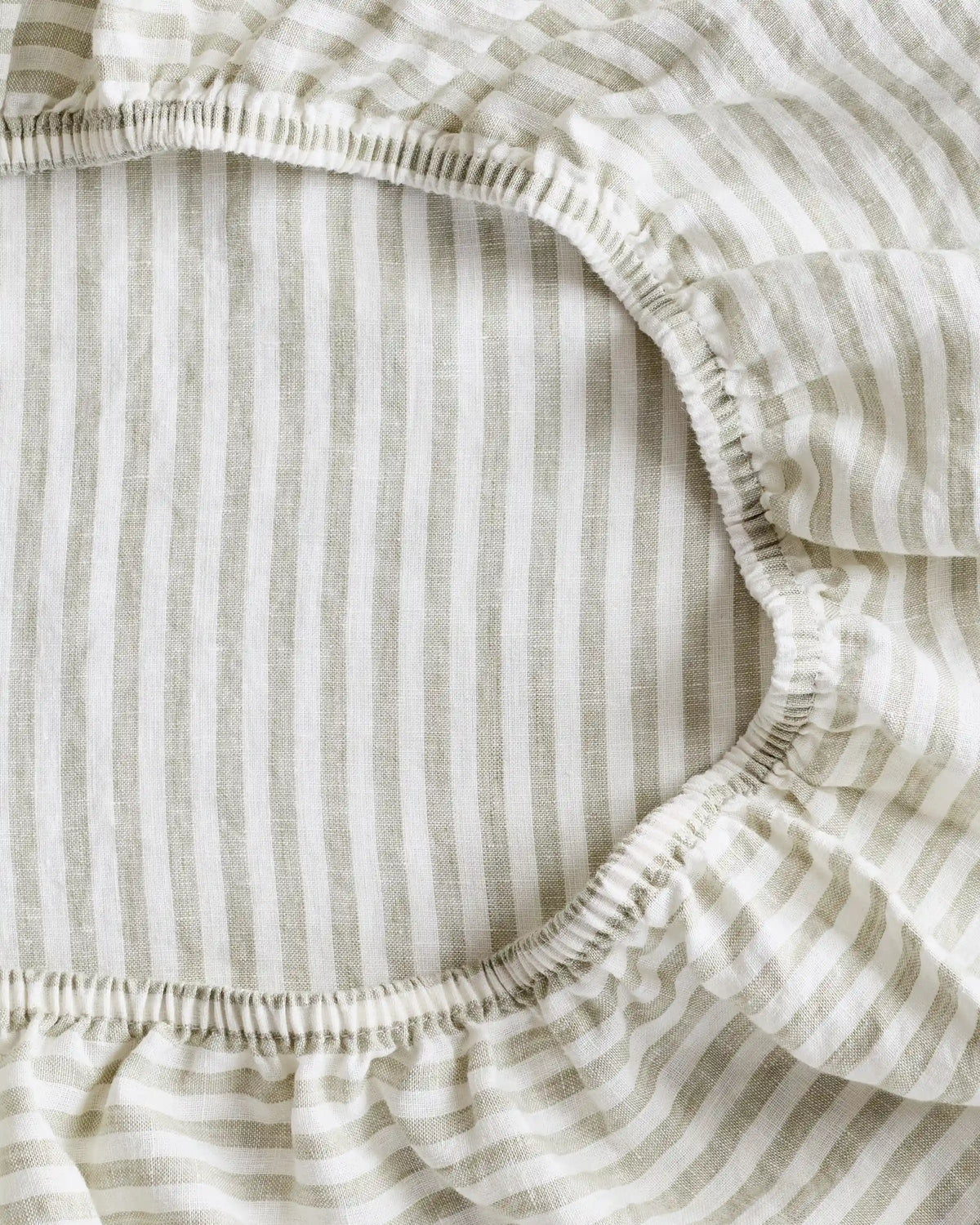 European Linen Stripe Sheet Set