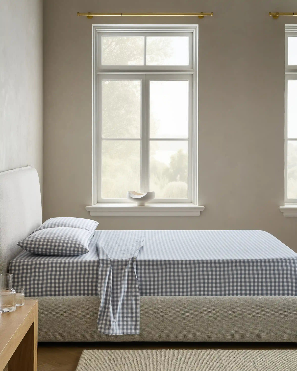 Organic Crisp Percale Sheet Set