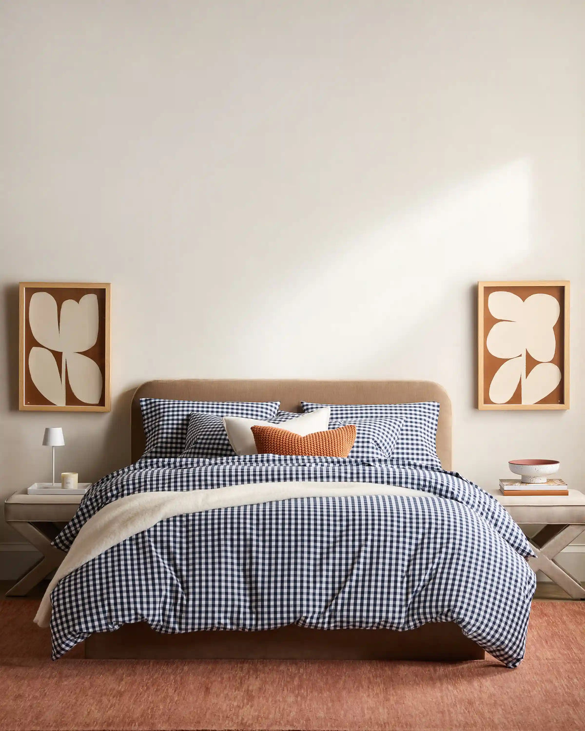 Organic Crisp Percale Duvet Cover Set
