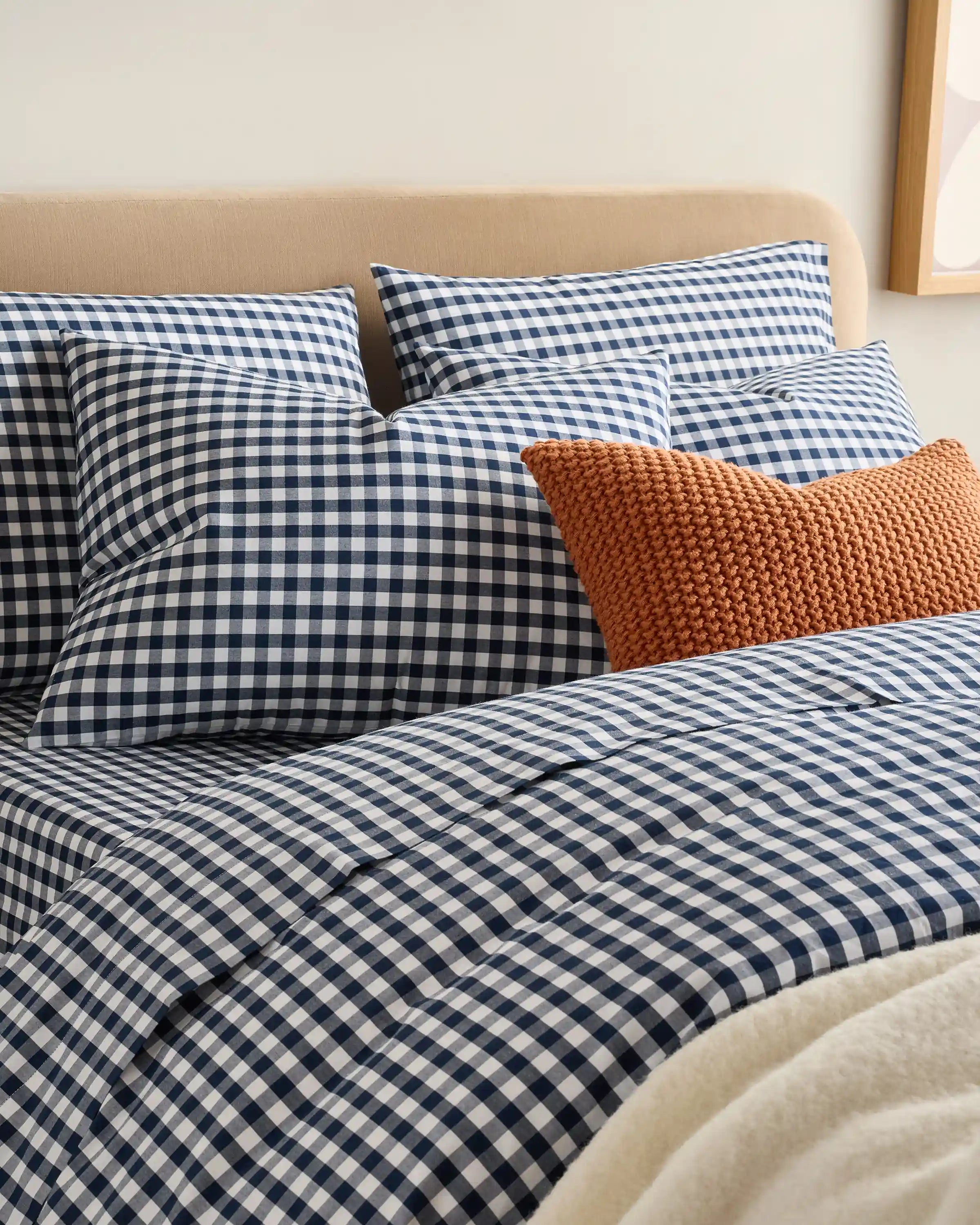 Organic Crisp Percale Duvet Cover Set