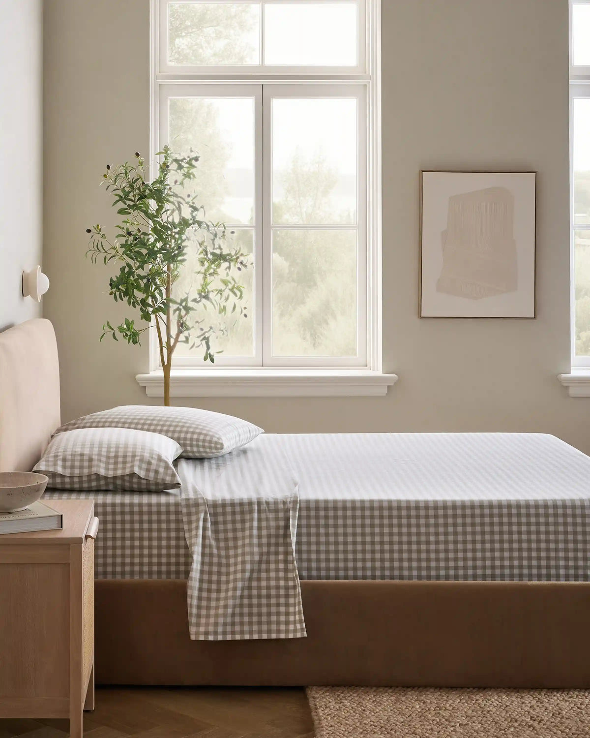 Organic Crisp Percale Sheet Set