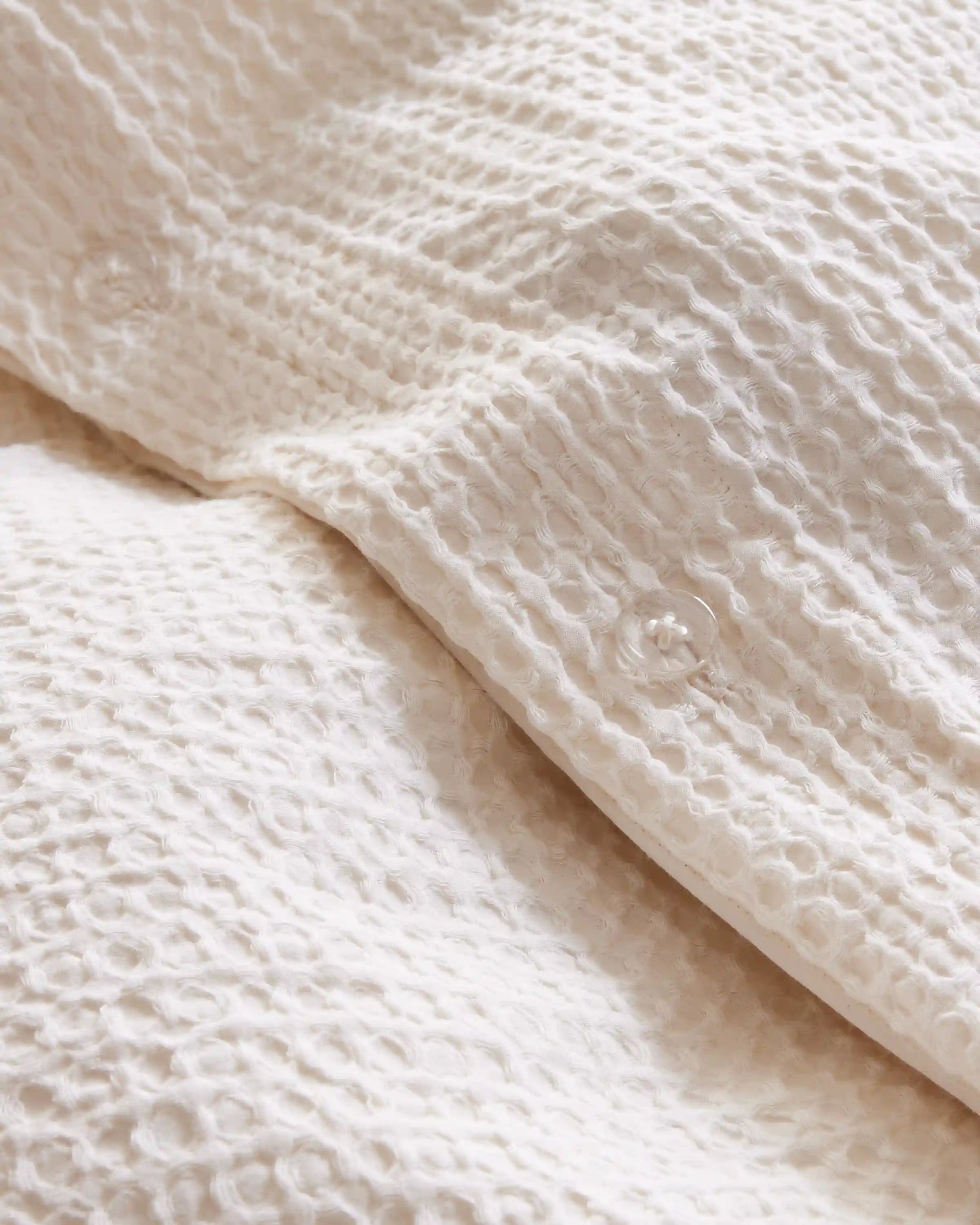Organic Luxe Honeycomb Duvet Cover Set