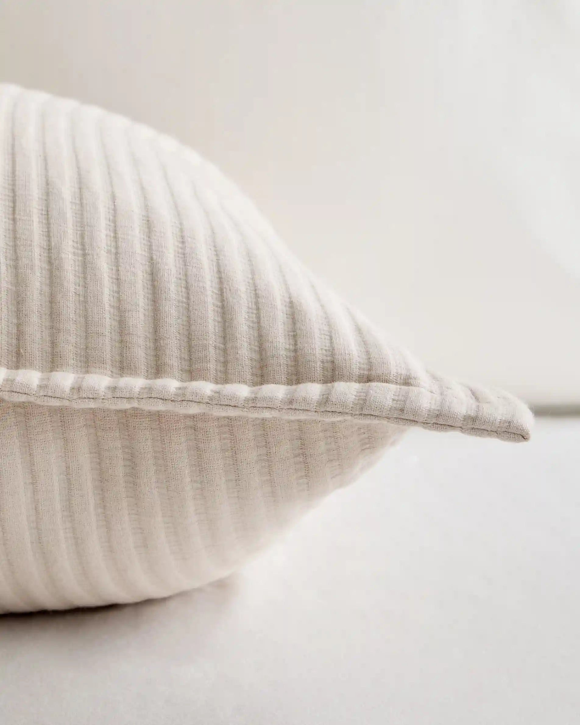 Organic Cotton Matelasse Euro Sham