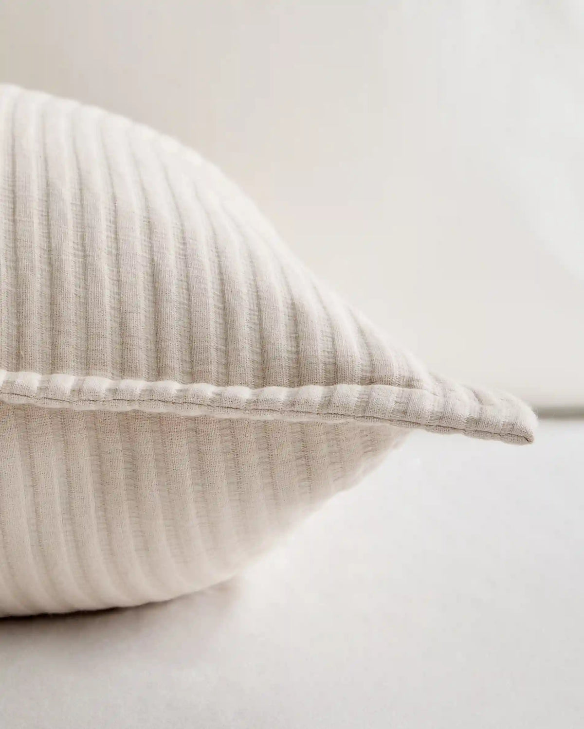 Organic Cotton Matelasse Sham Set