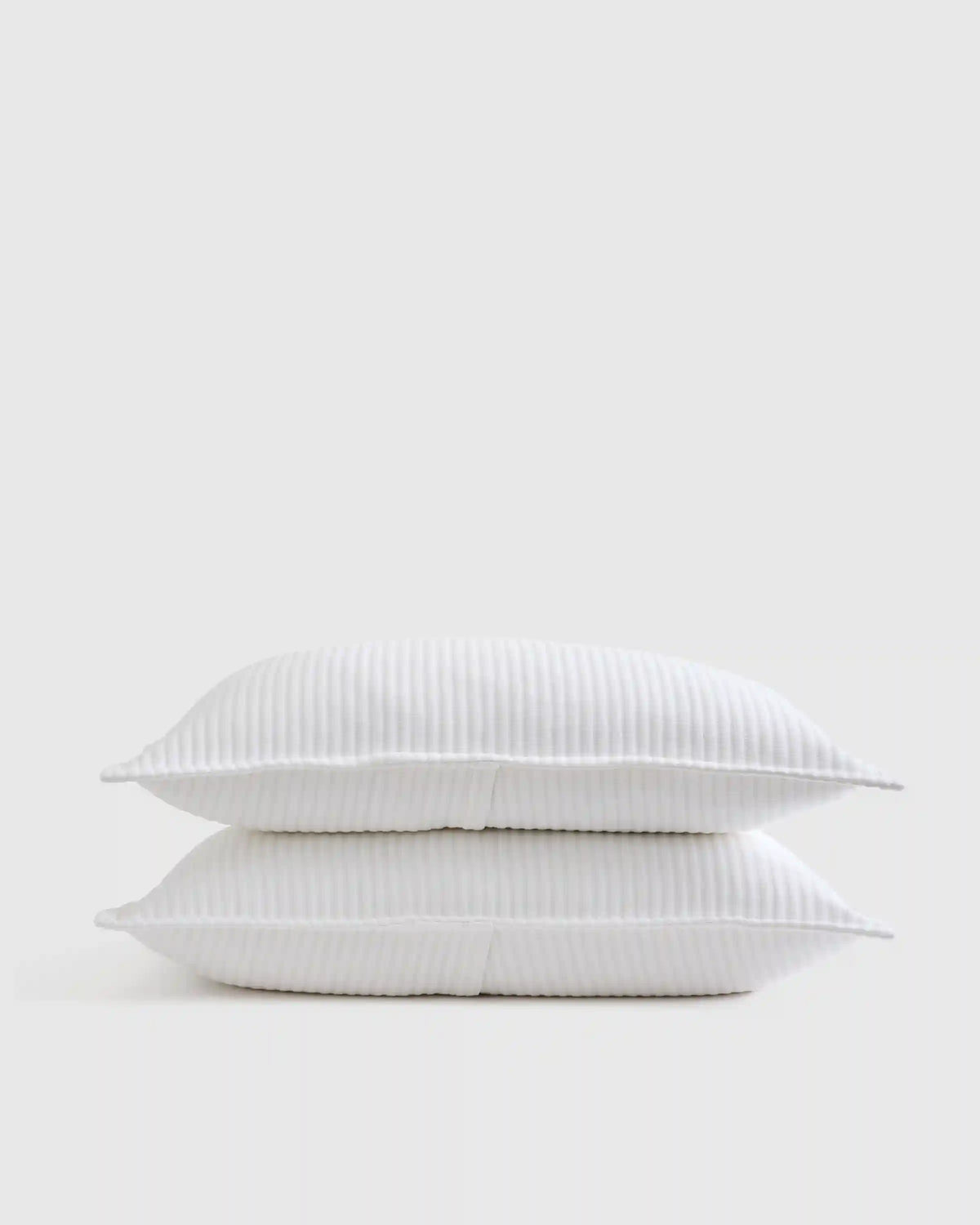 Organic Cotton Matelasse Sham Set