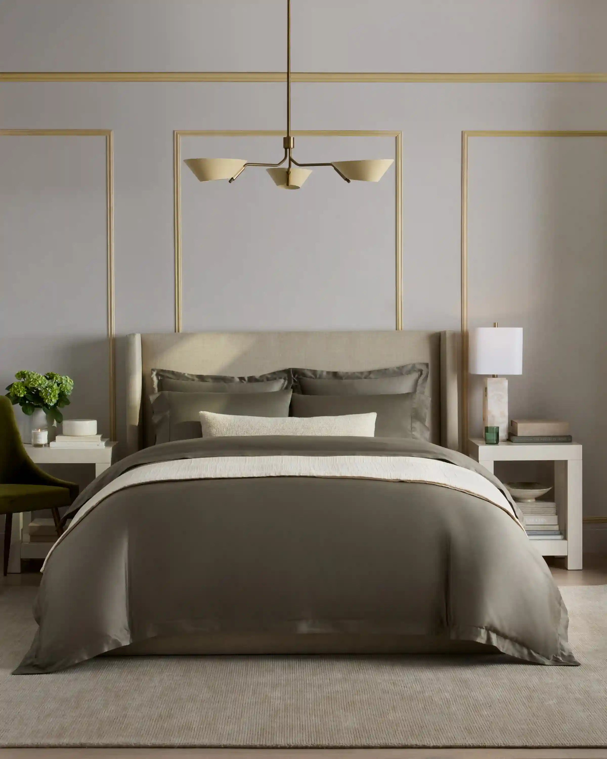 Signature Giza Cotton Sateen Deluxe Bedding Bundle