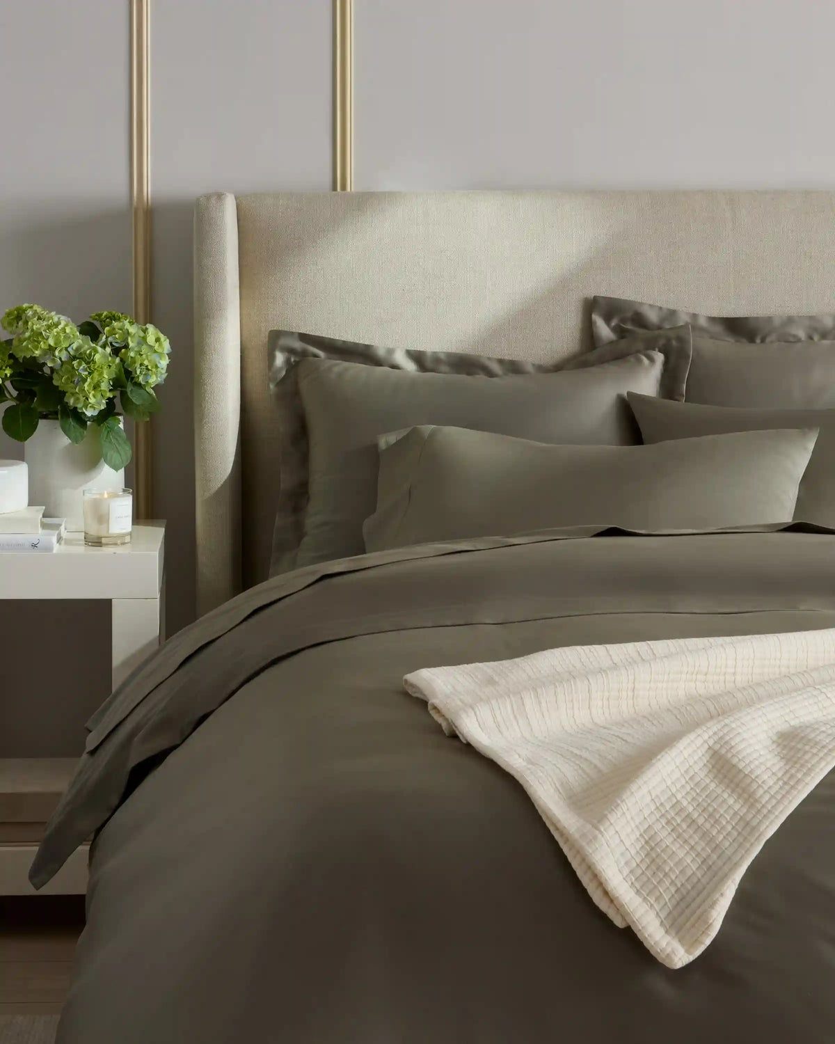 Signature Giza Cotton Sateen Duvet Cover Set