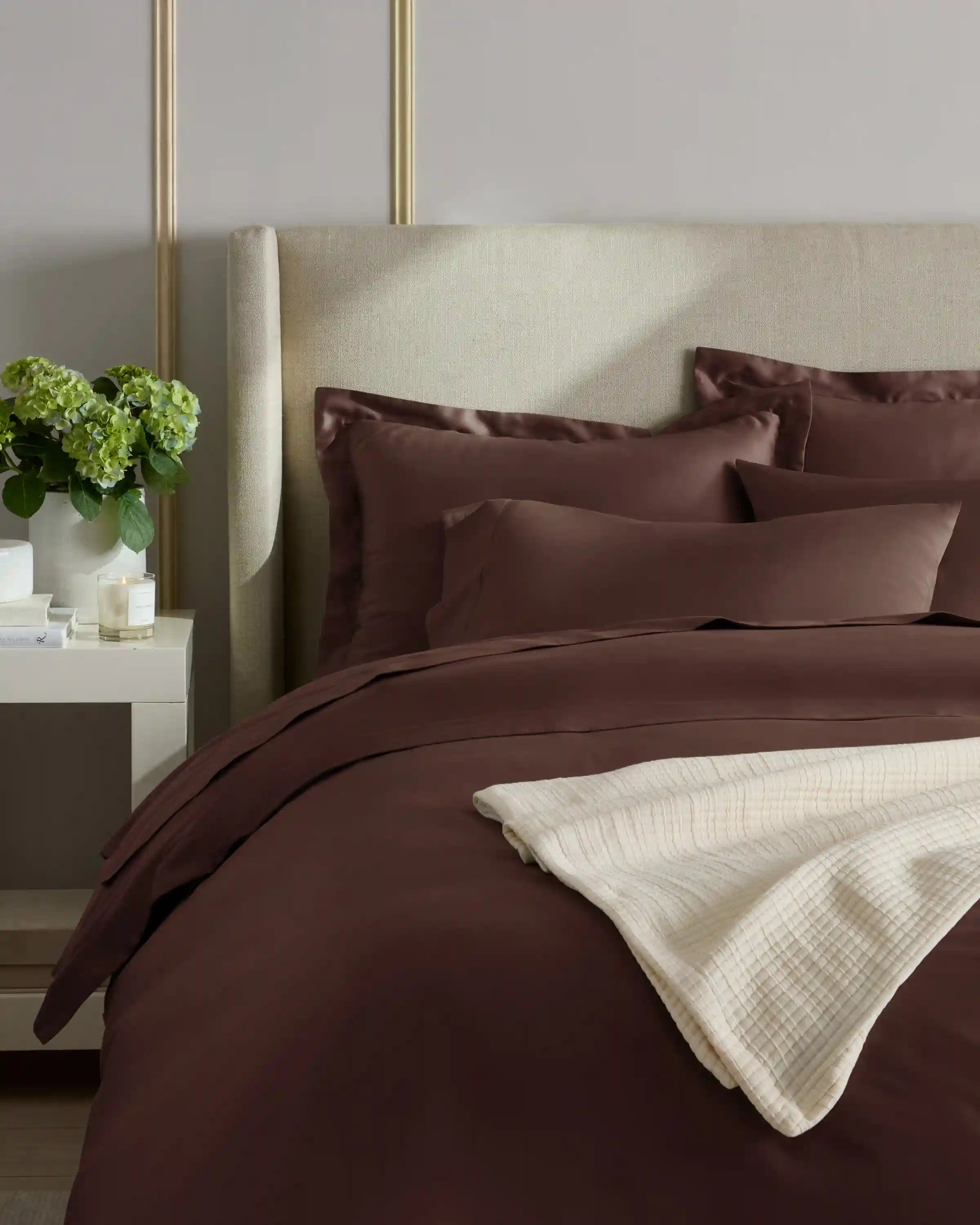 Signature Giza Cotton Sateen Deluxe Bedding Bundle
