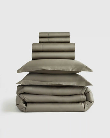 Signature Giza Cotton Sateen Deluxe Bedding Bundle