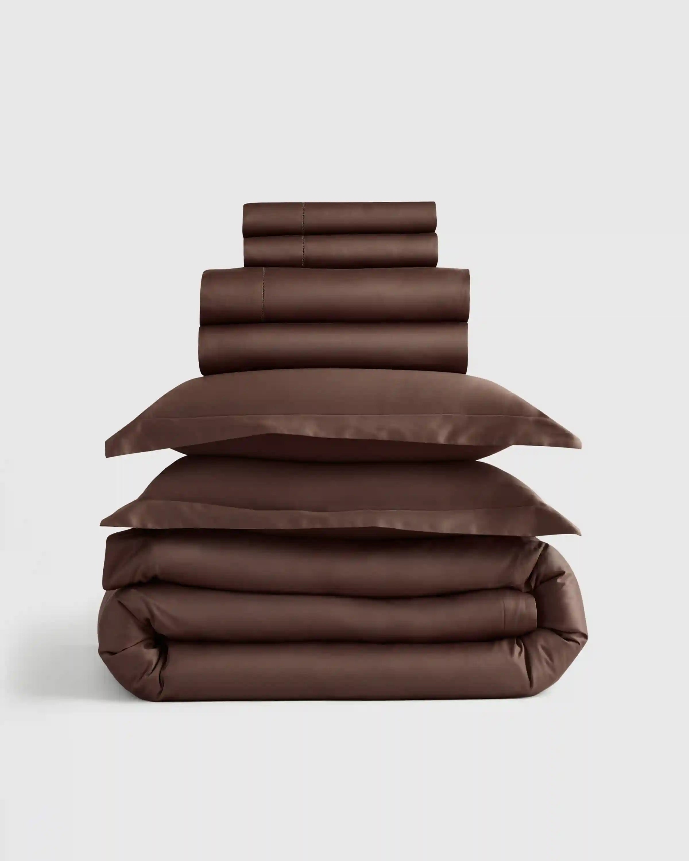 Signature Giza Cotton Sateen Deluxe Bedding Bundle