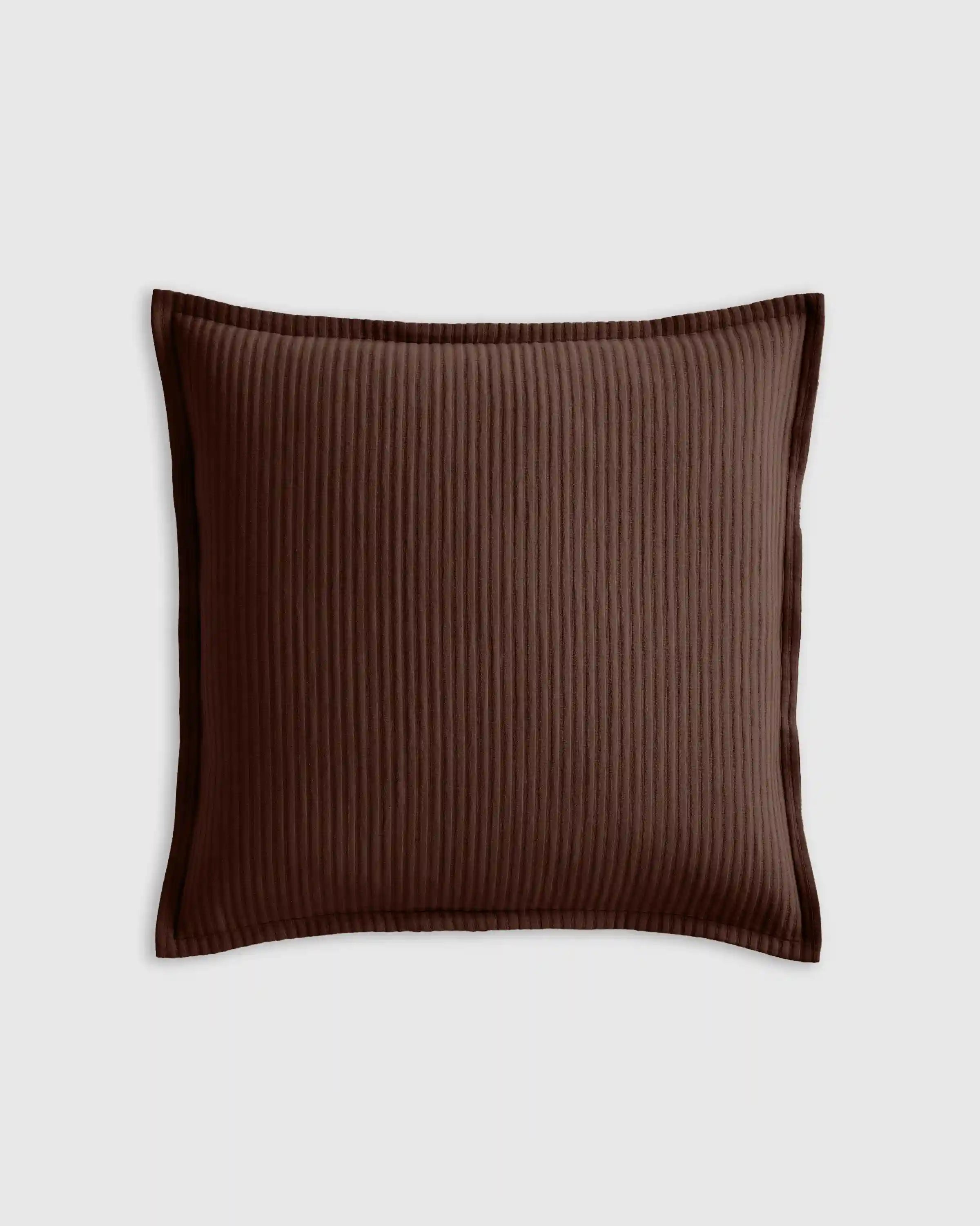 Organic Cotton Matelasse Euro Sham