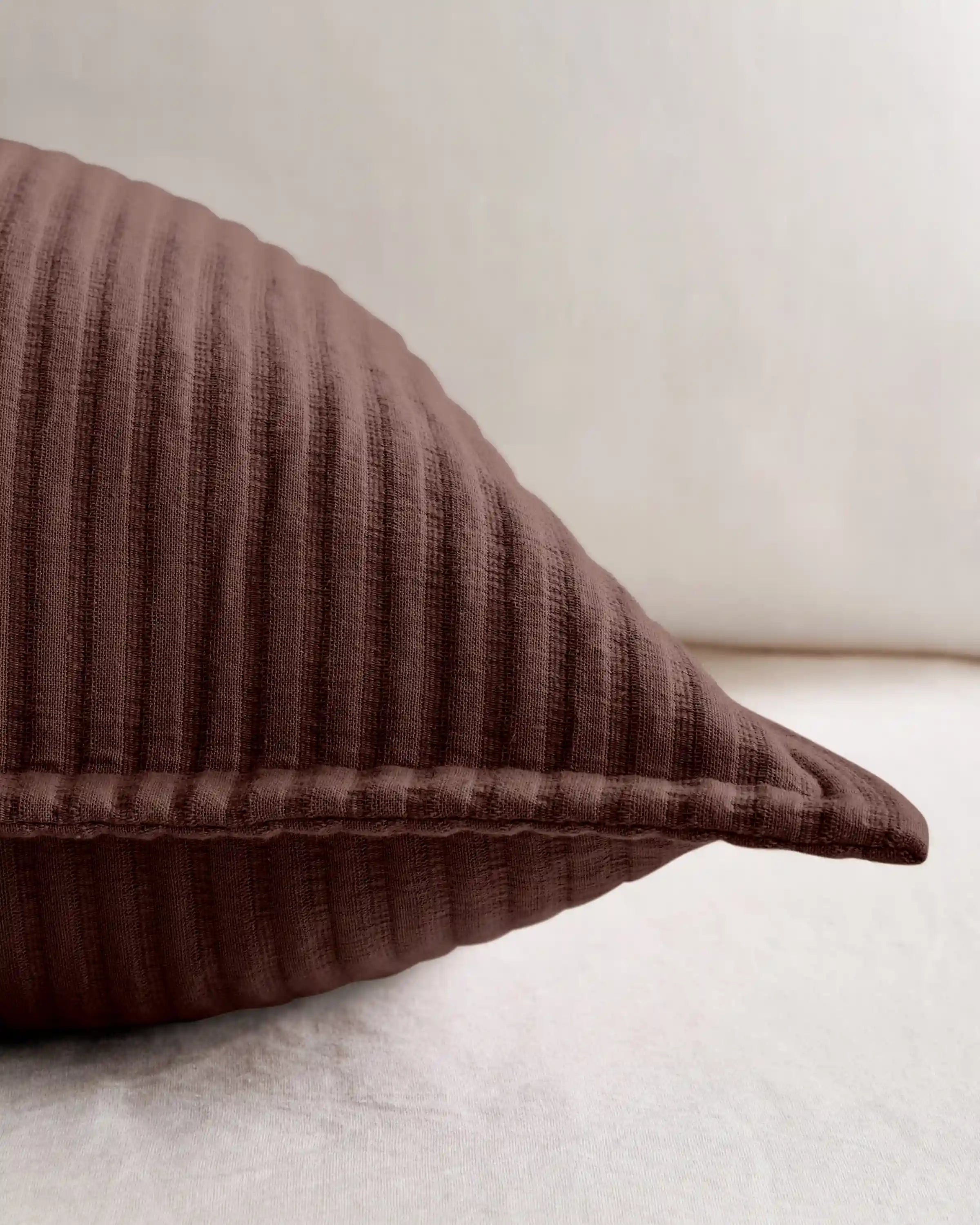 Organic Cotton Matelasse Sham Set