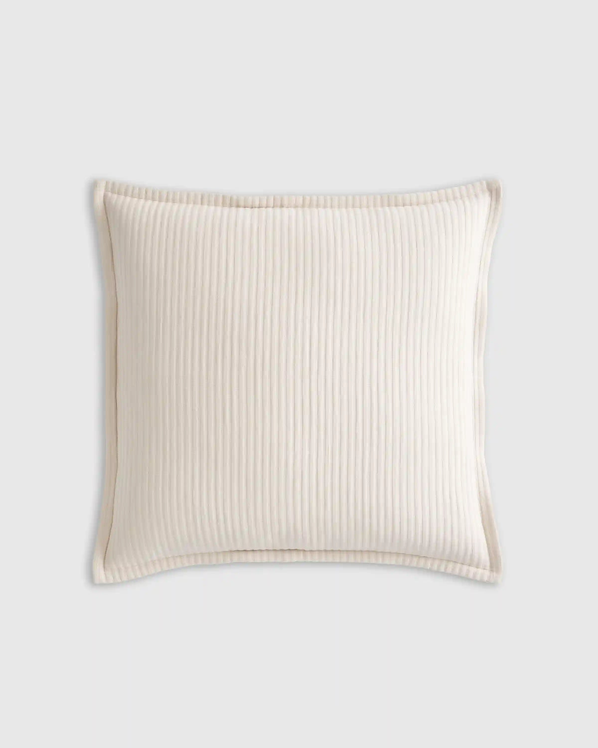 Organic Cotton Matelasse Euro Sham