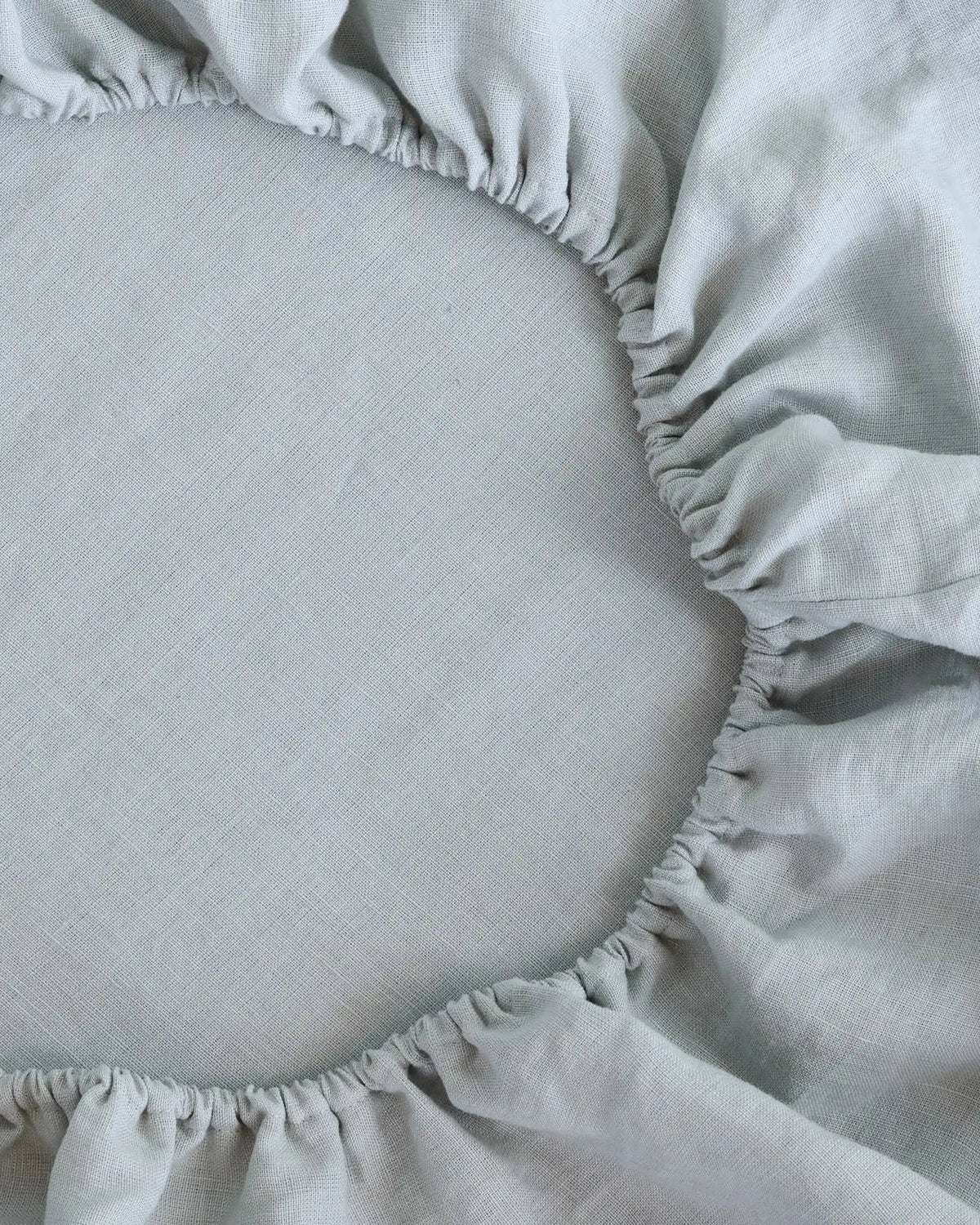 European Linen Piped Fitted Sheet Set