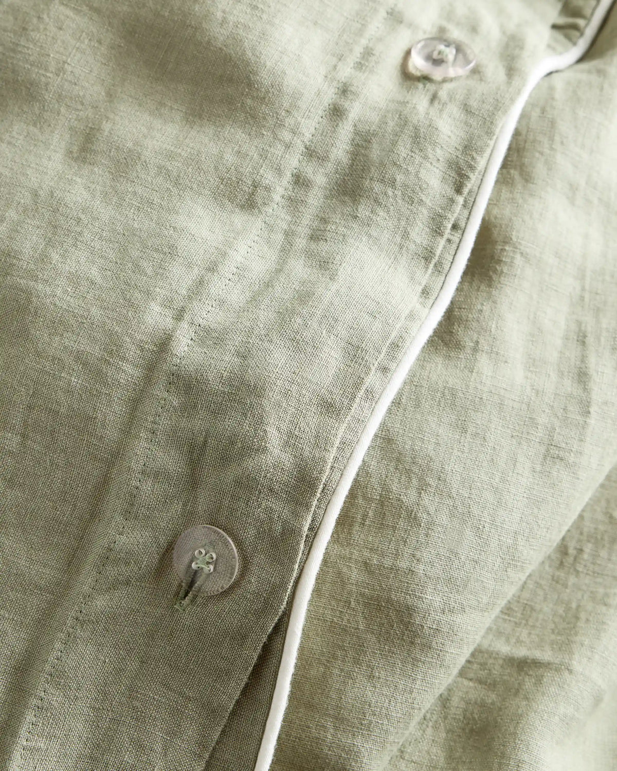 European Linen Piped Deluxe Bedding Bundle