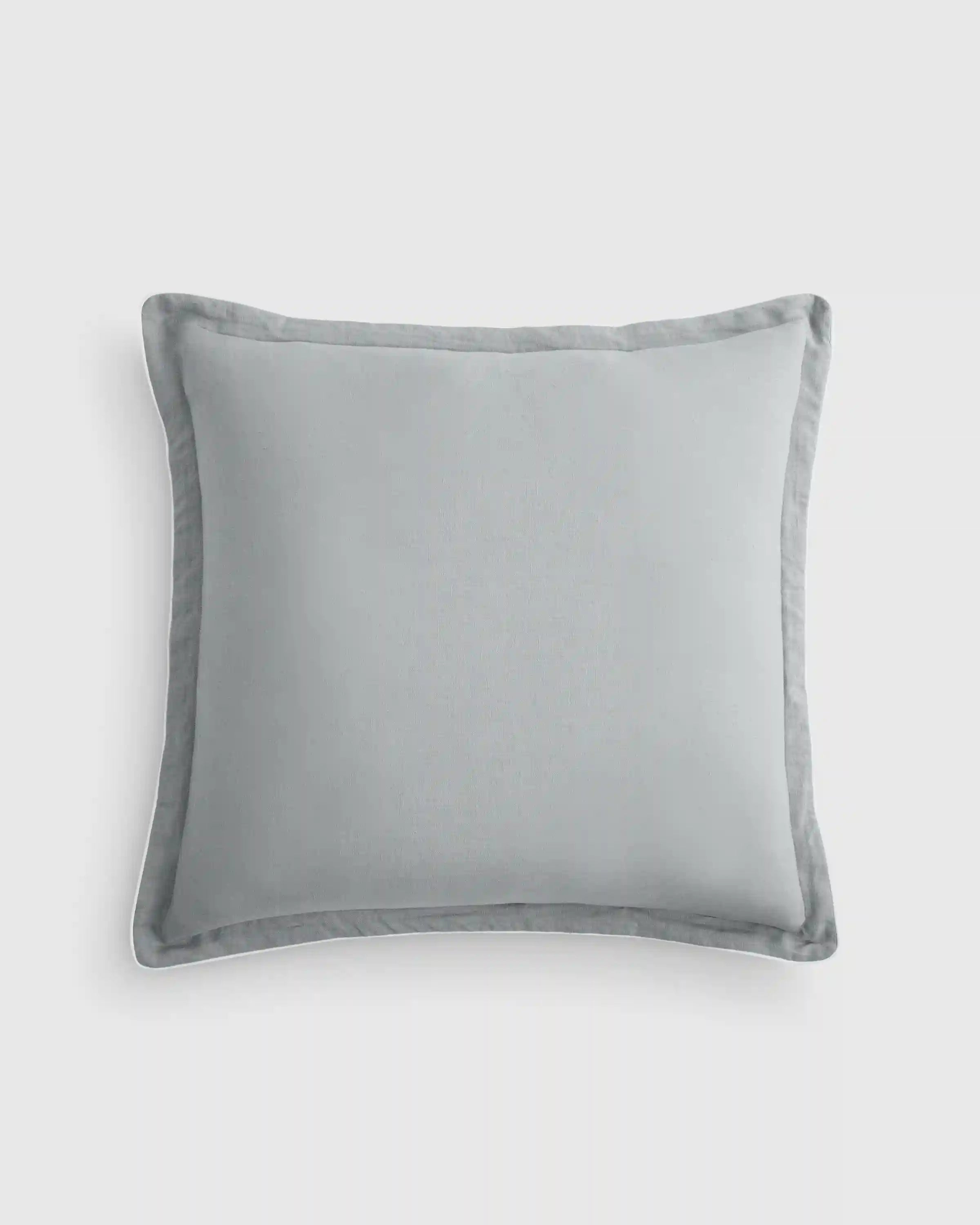 European Linen Piped Euro Sham