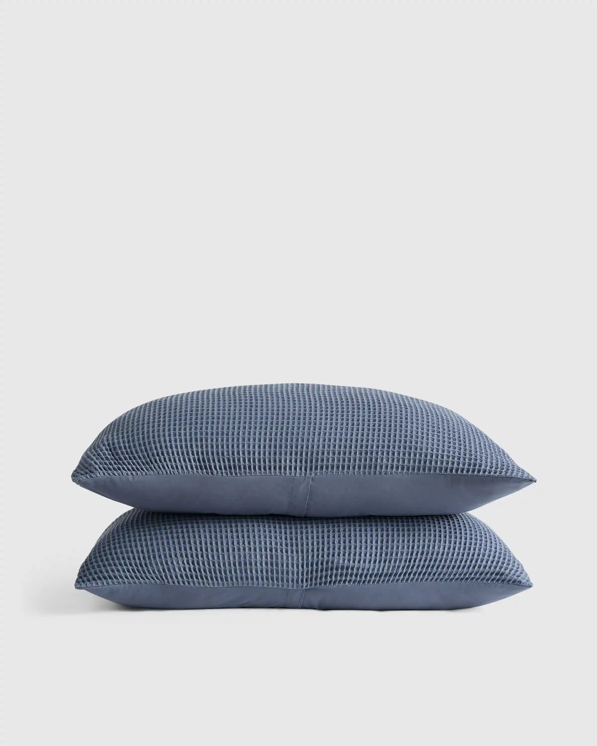 Organic Waffle Sham Set