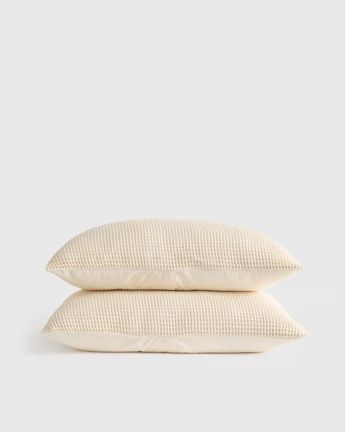 Organic Waffle Sham Set