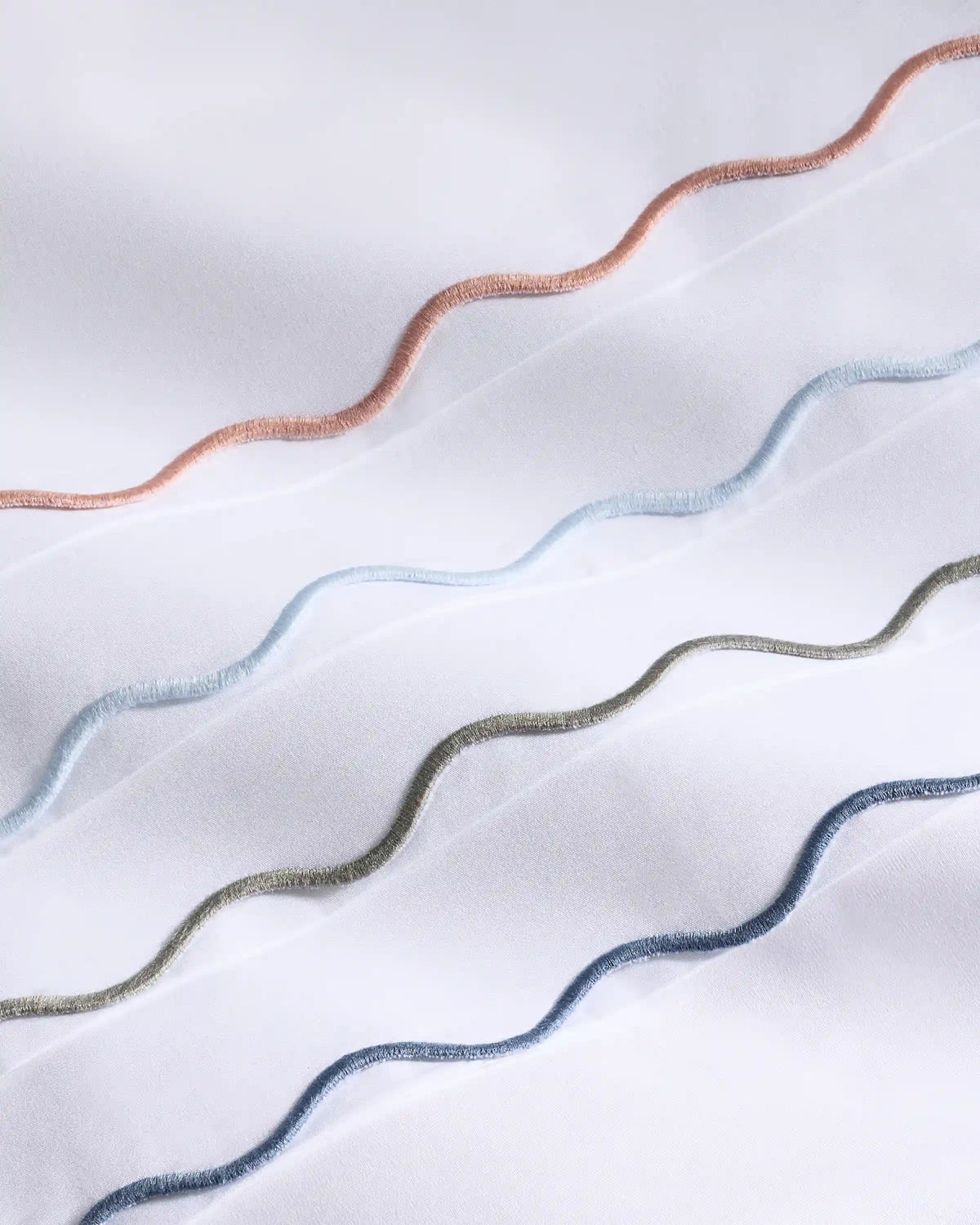 Organic Crisp Percale Scallop Euro Sham