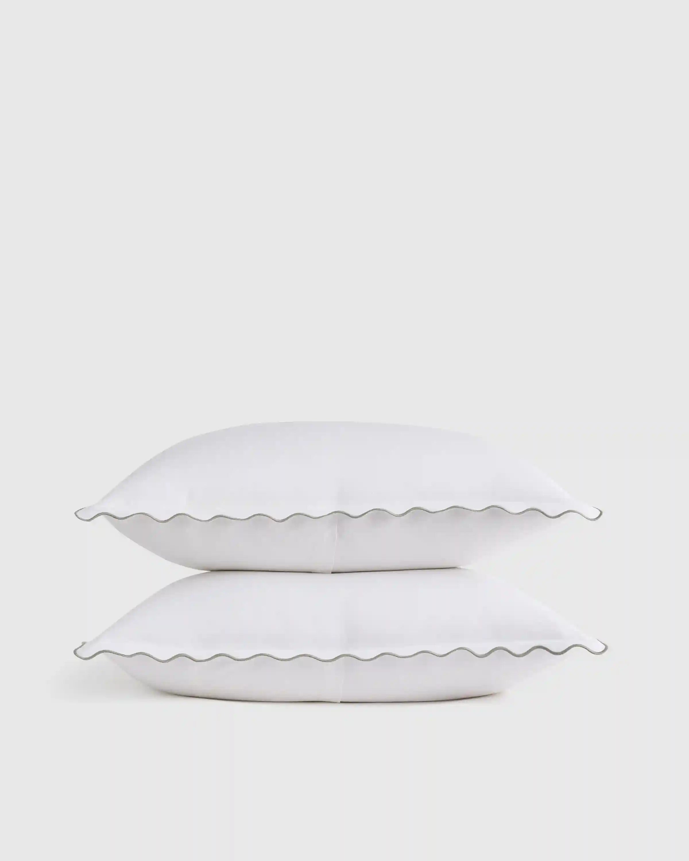 Organic Crisp Percale Sham Set