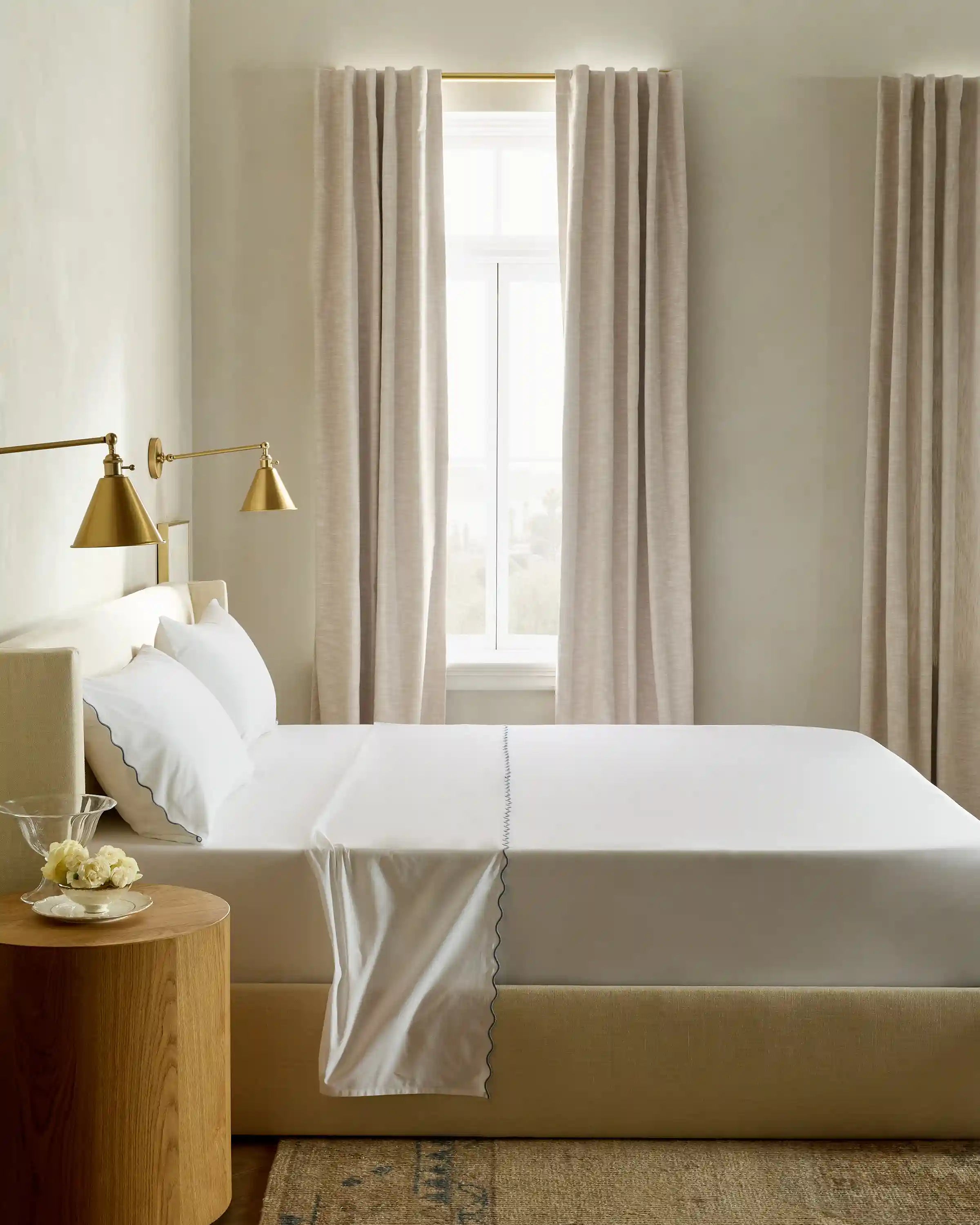 Organic Crisp Percale Pillowcase Set