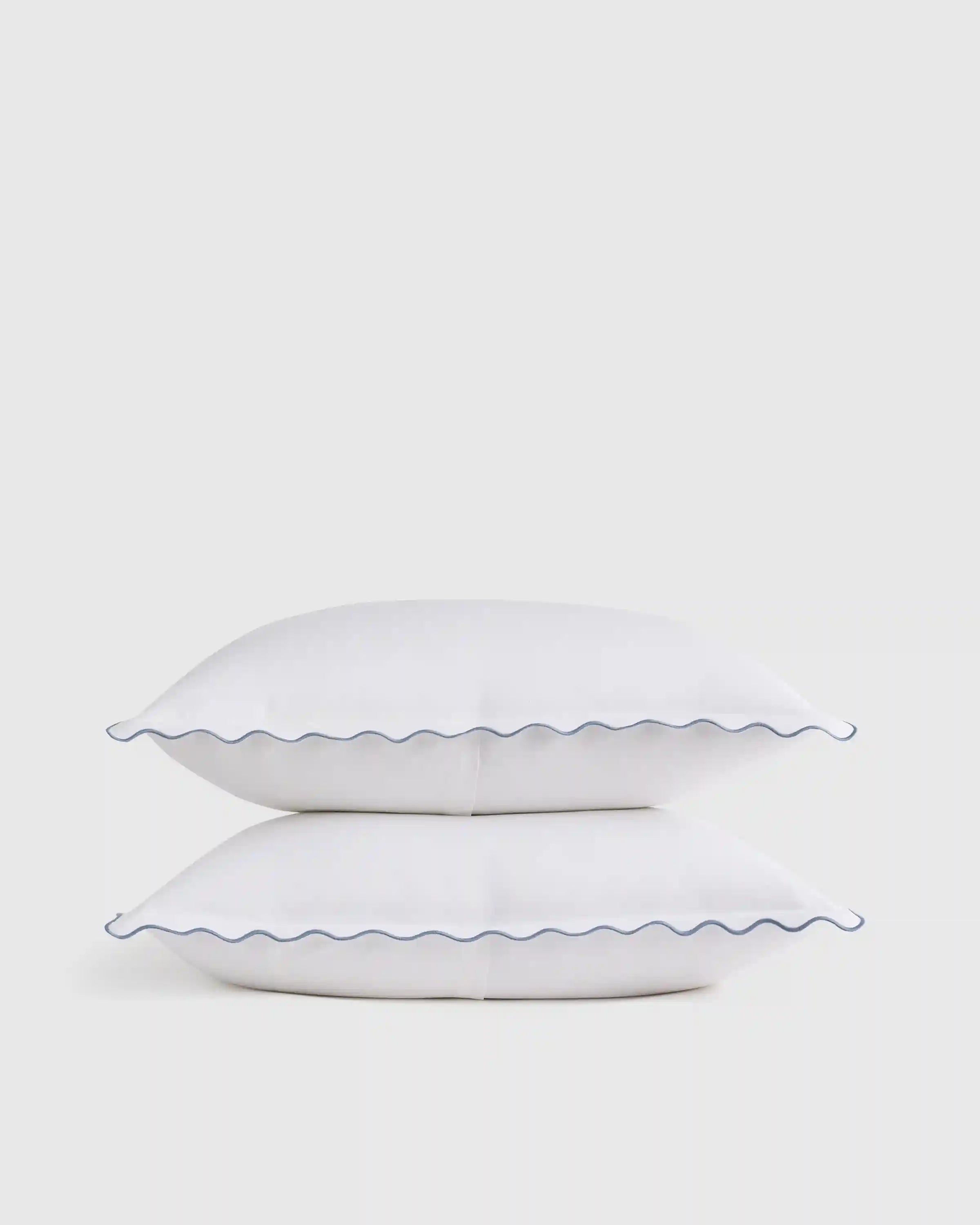 Organic Crisp Percale Sham Set
