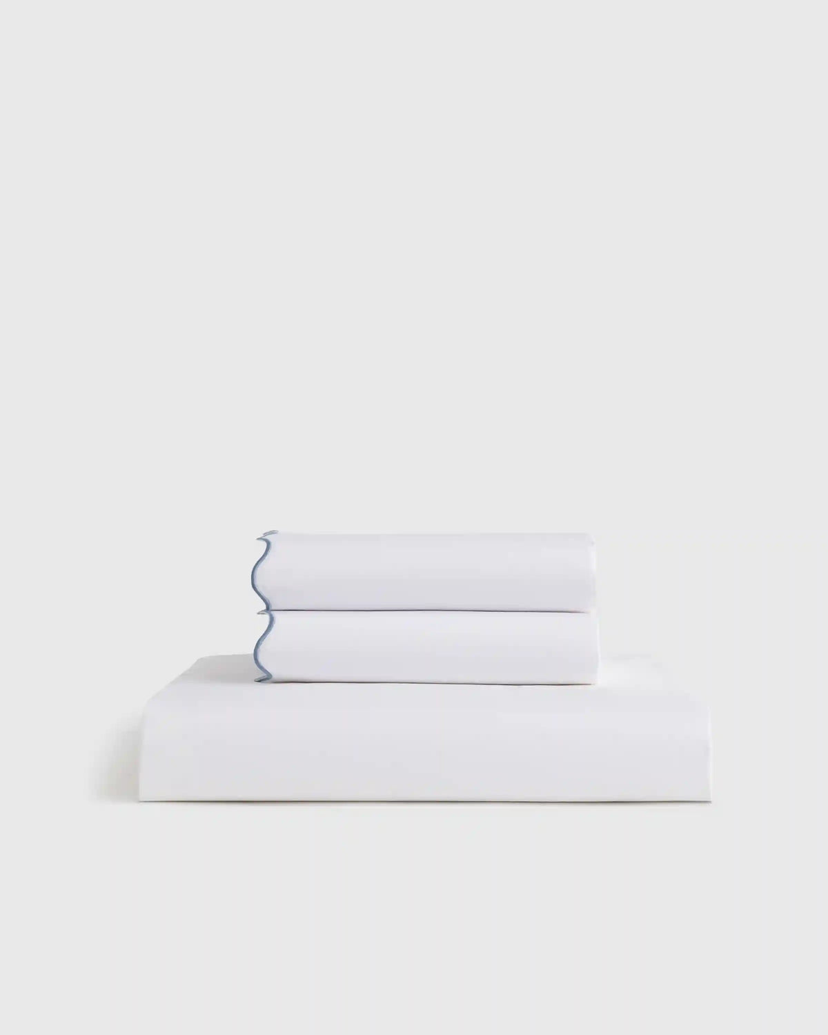 Organic Crisp Percale Fitted Sheet Set