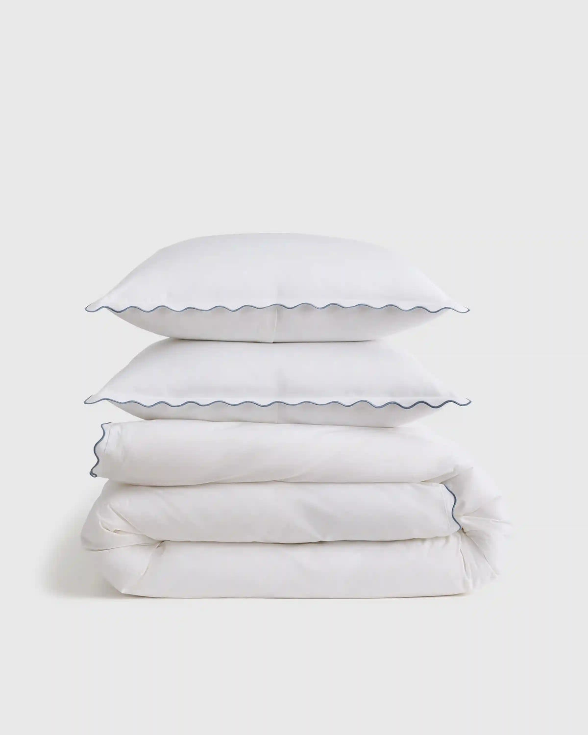 Organic Crisp Percale Duvet Cover Set