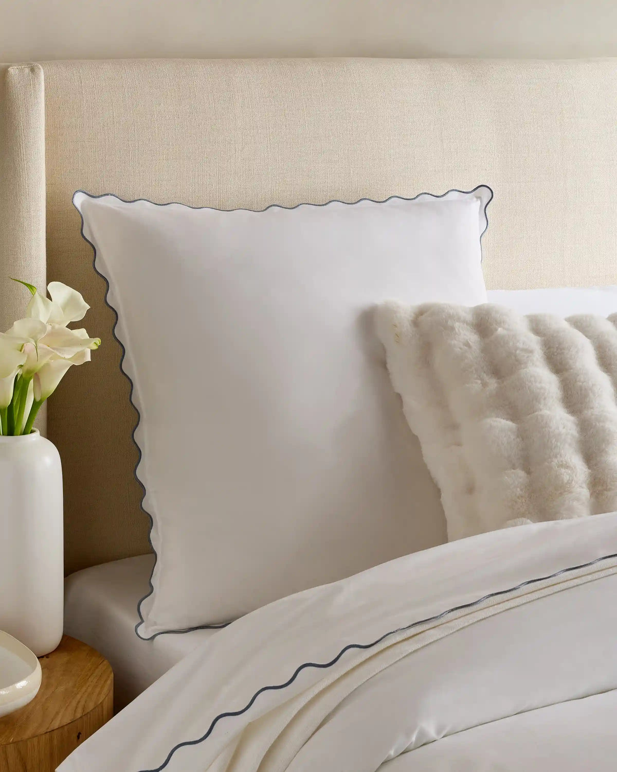 Organic Crisp Percale Euro Sham