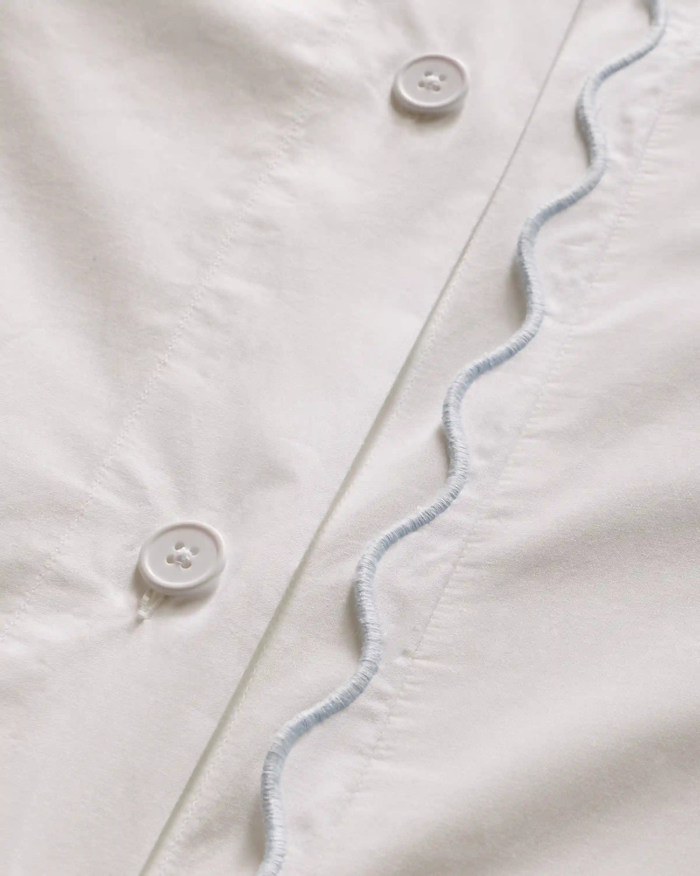 Organic Crisp Percale Duvet Cover Set