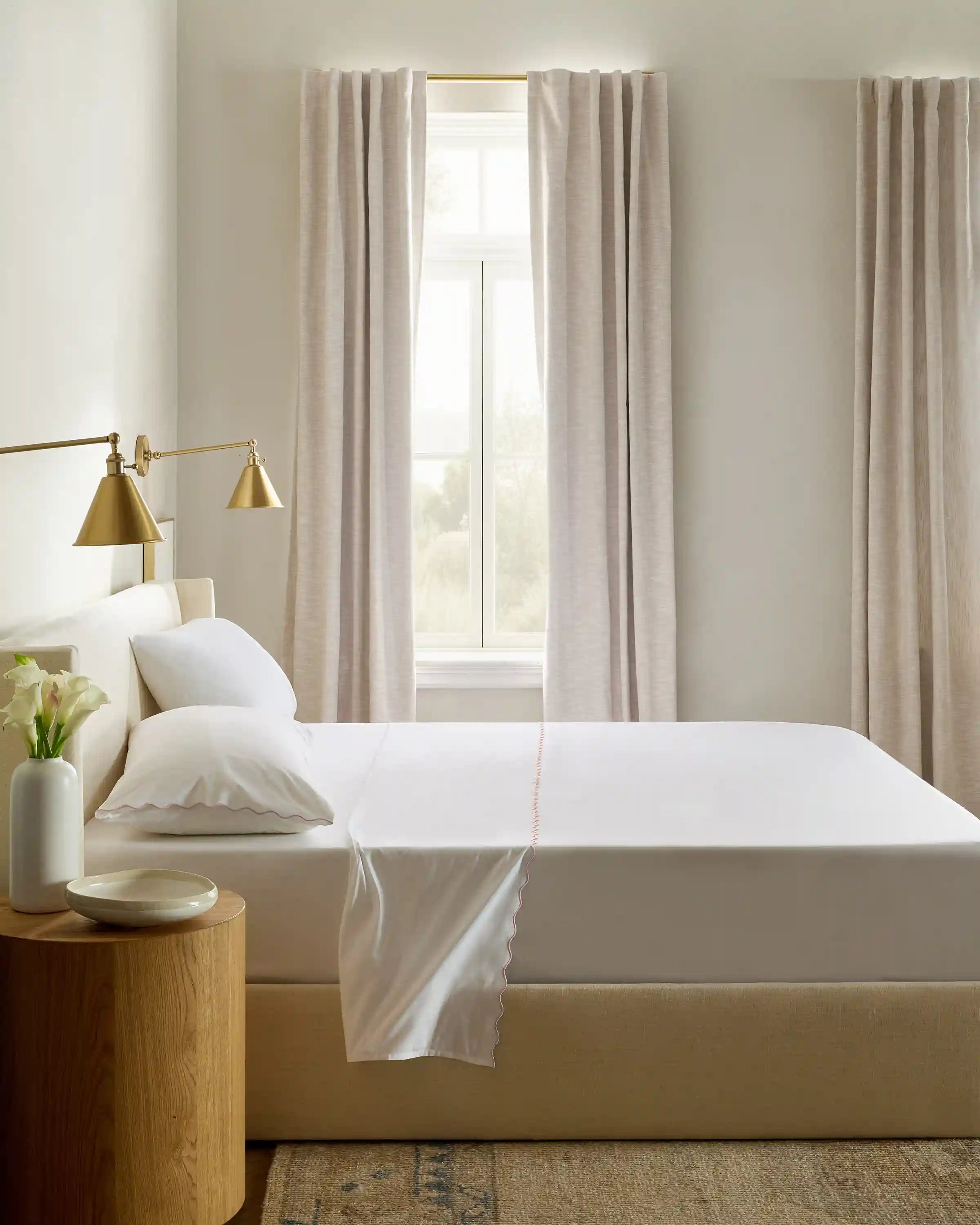 Organic Crisp Percale Sheet Set