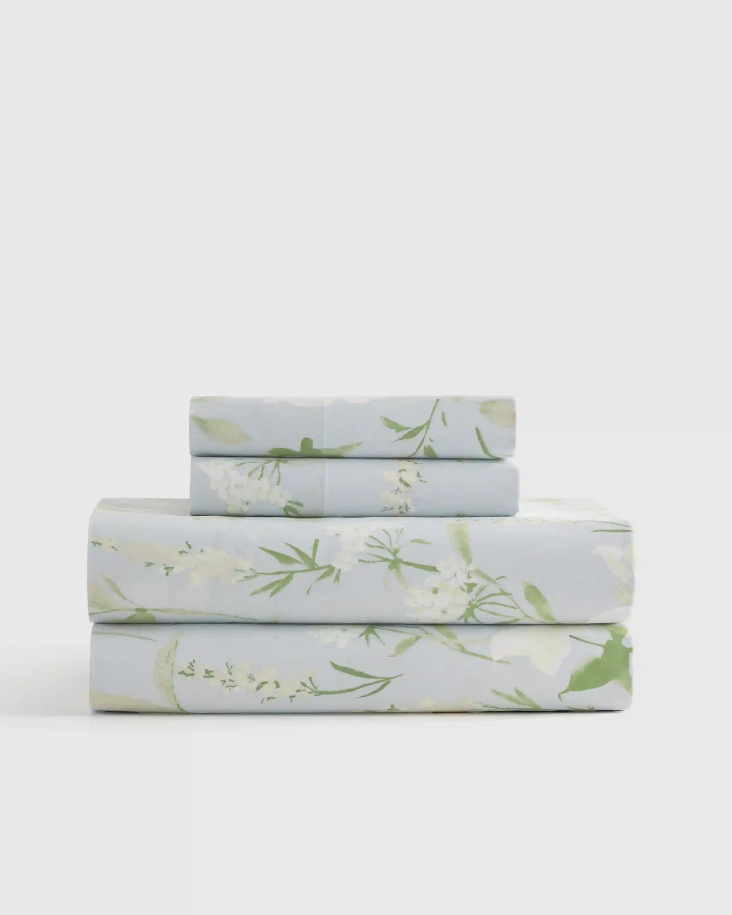 Organic Crisp Percale Sheet Set