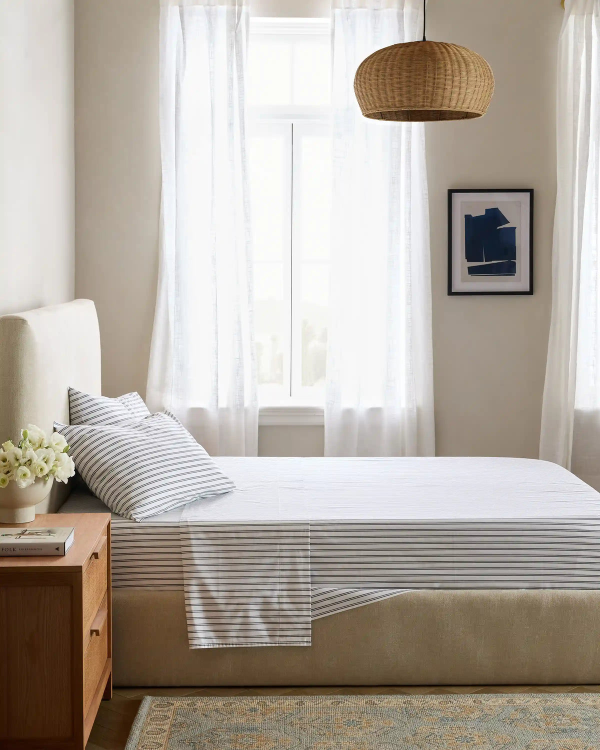 Organic Crisp Percale Sheet Set