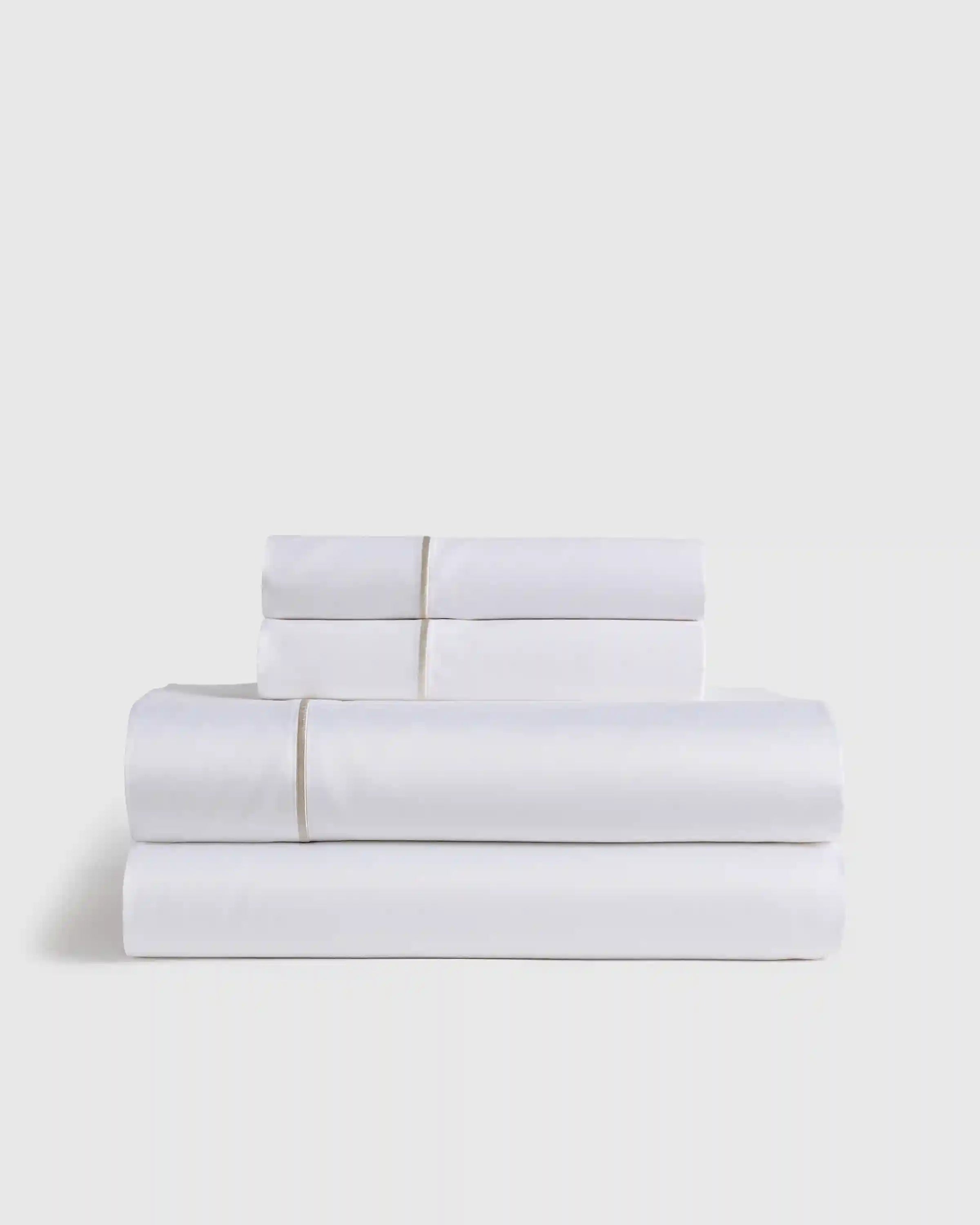 Signature Giza Cotton Sateen Embroidered Sheet Set