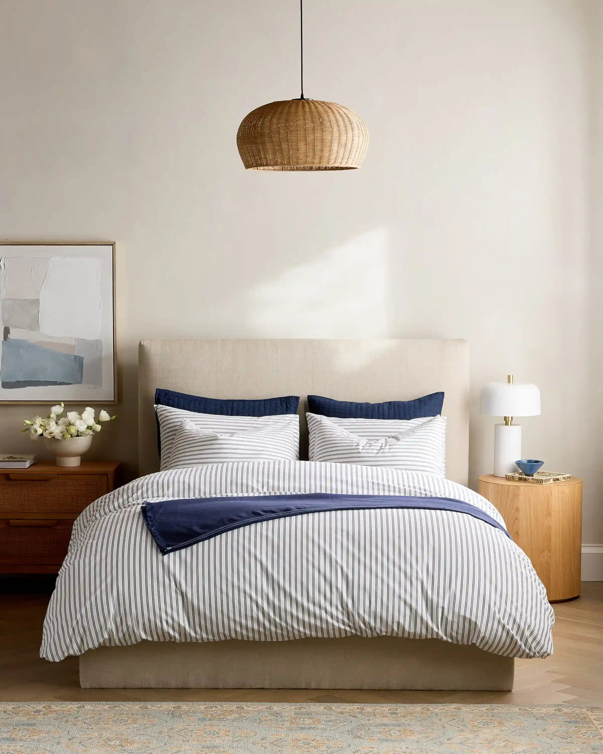 Organic Crisp Percale Sham Set