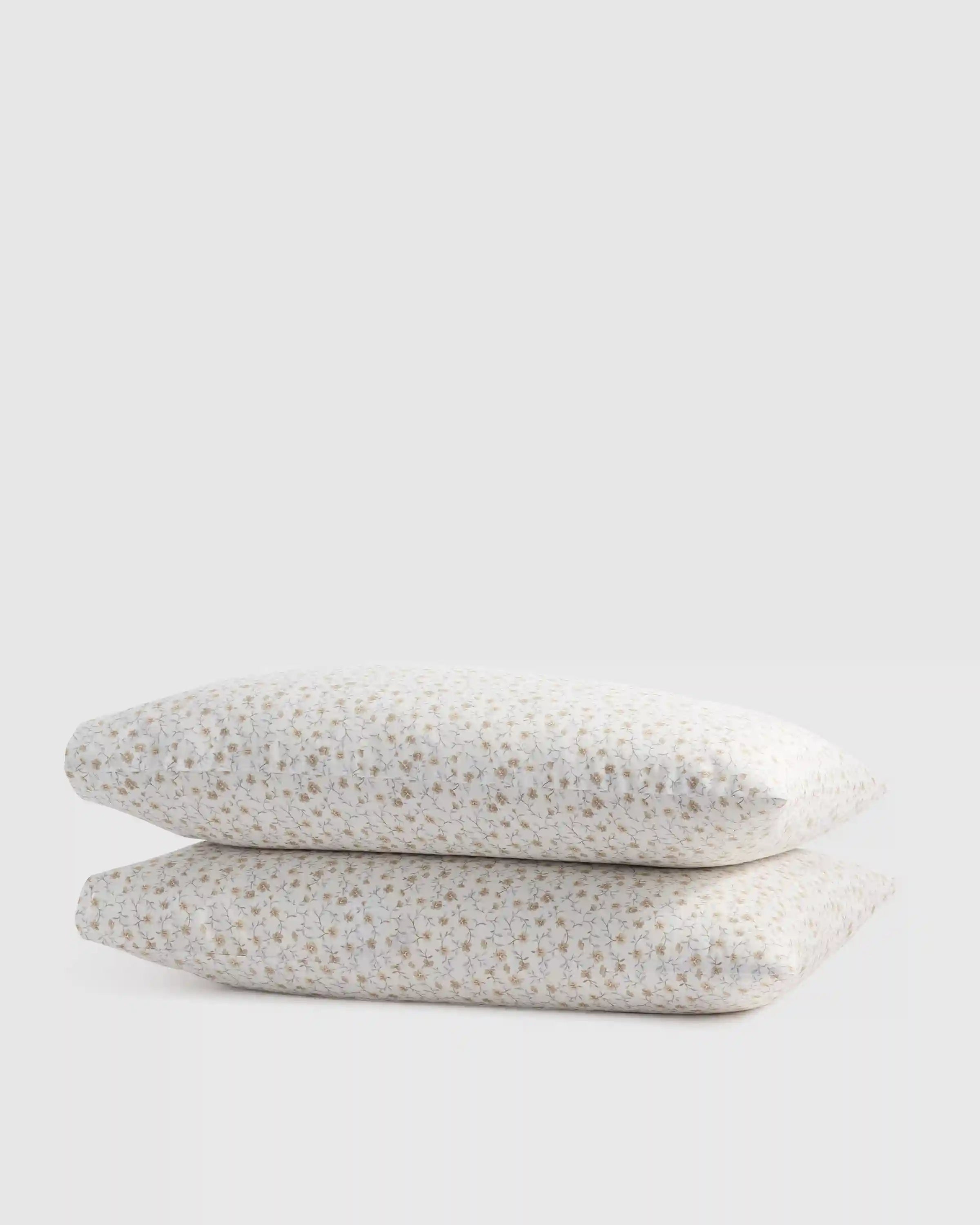 Organic Crisp Percale Pillowcase Set