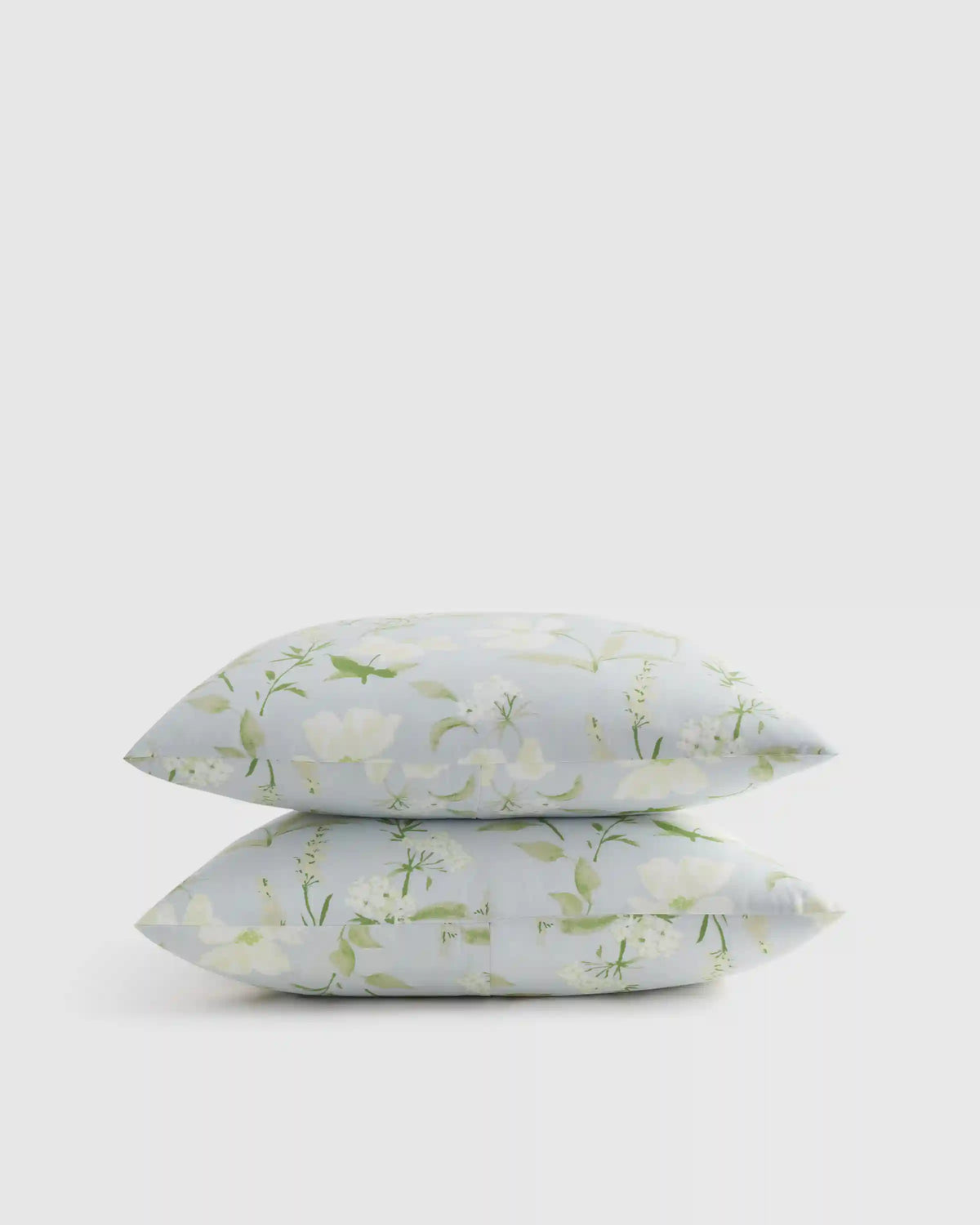 Organic Crisp Percale Sham Set