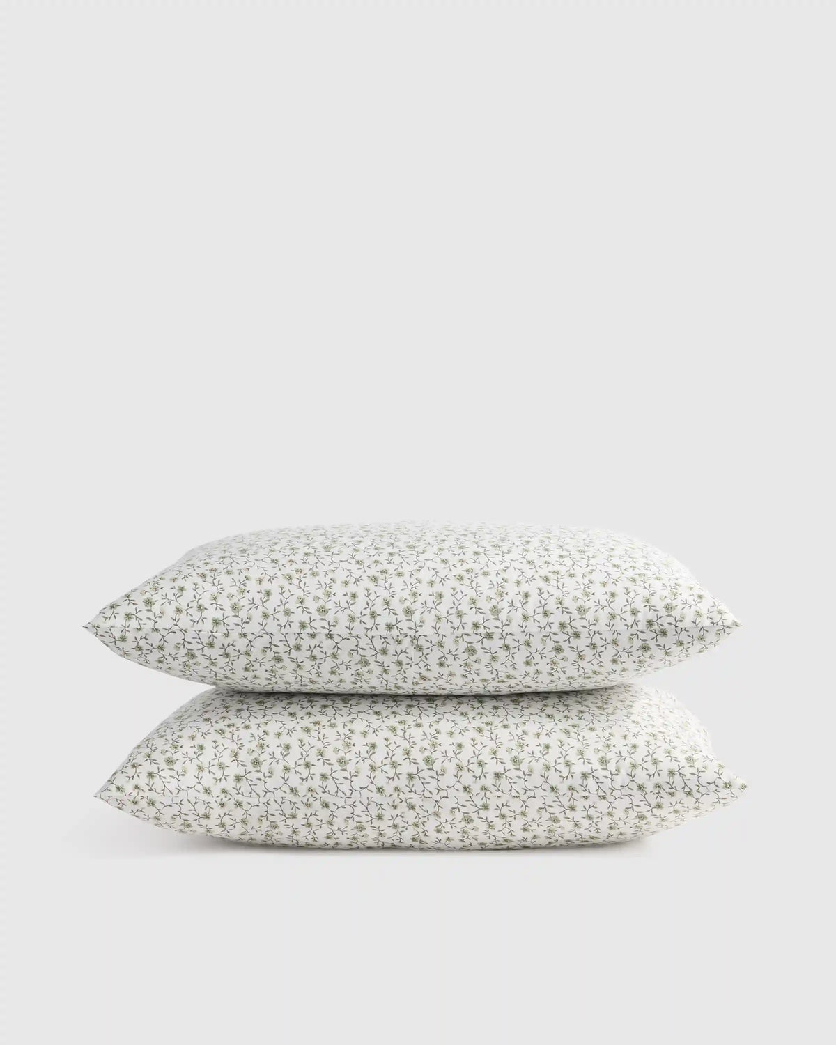 Organic Crisp Percale Sham Set