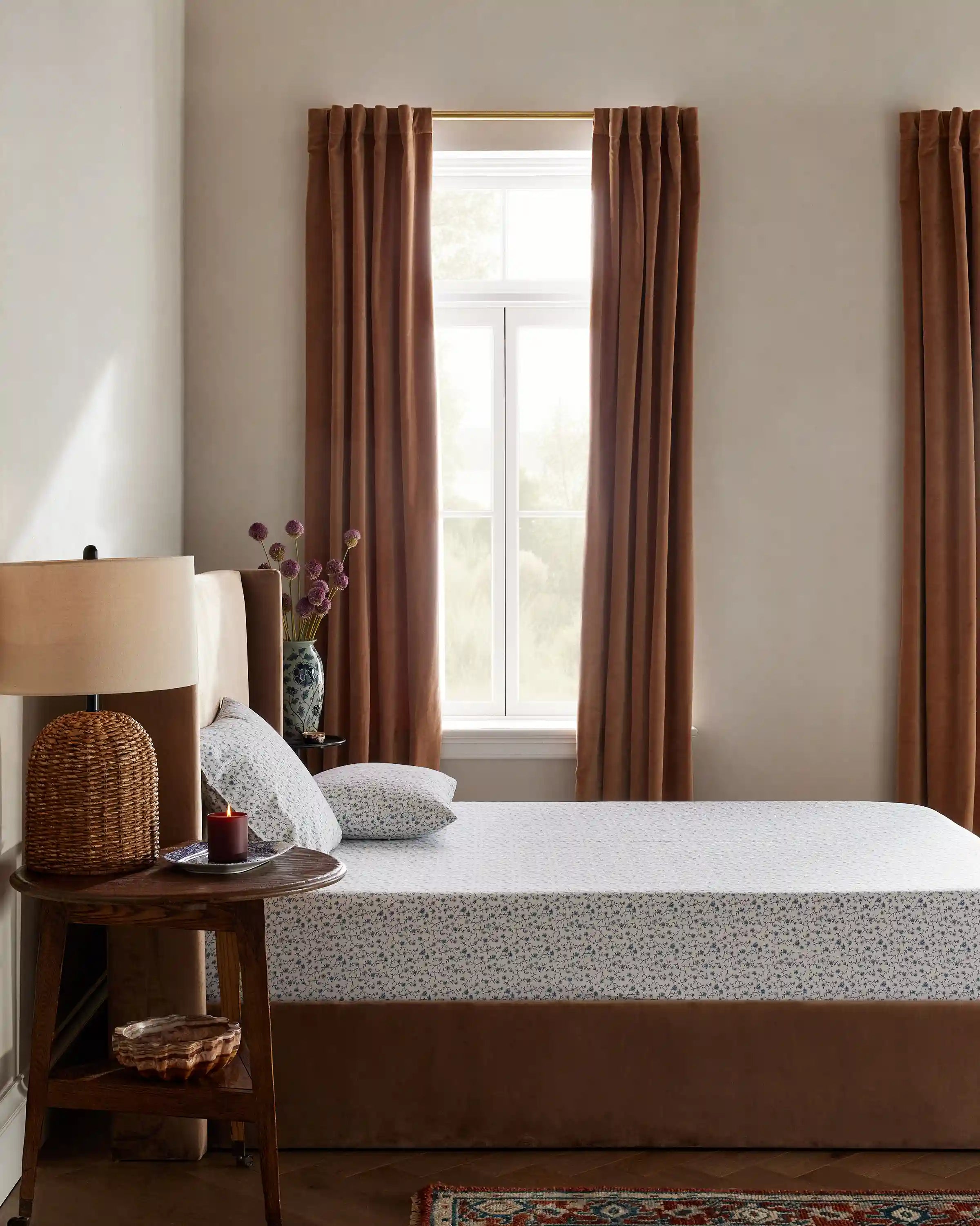 Organic Crisp Percale Fitted Sheet Set