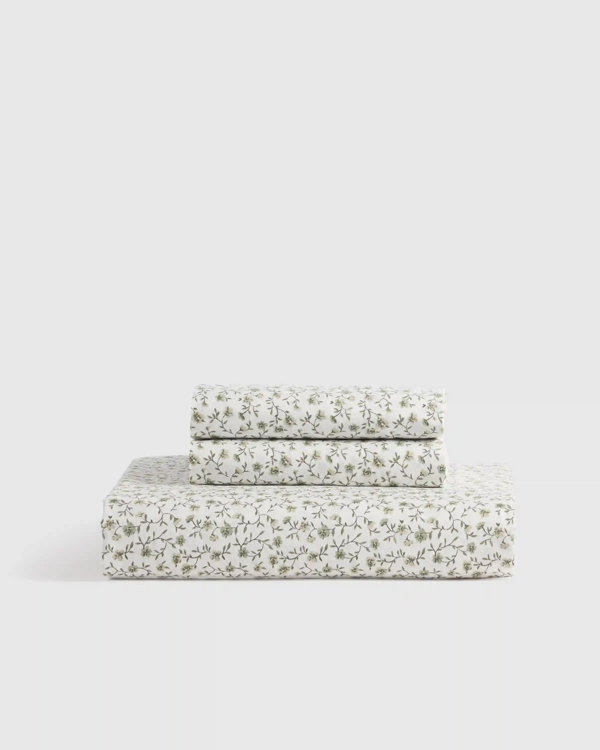 Organic Crisp Percale Fitted Sheet Set