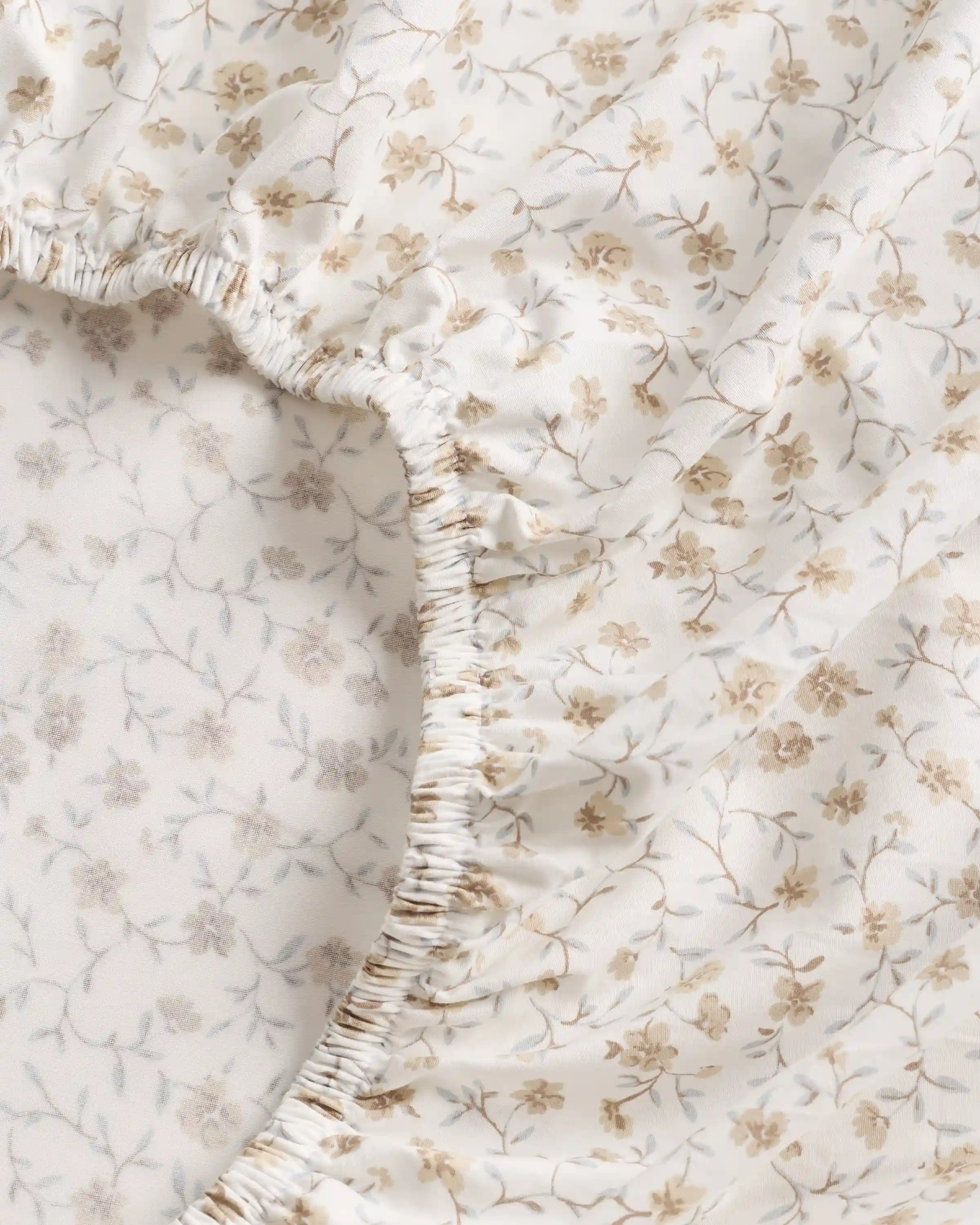 Organic Crisp Percale Fitted Sheet Set