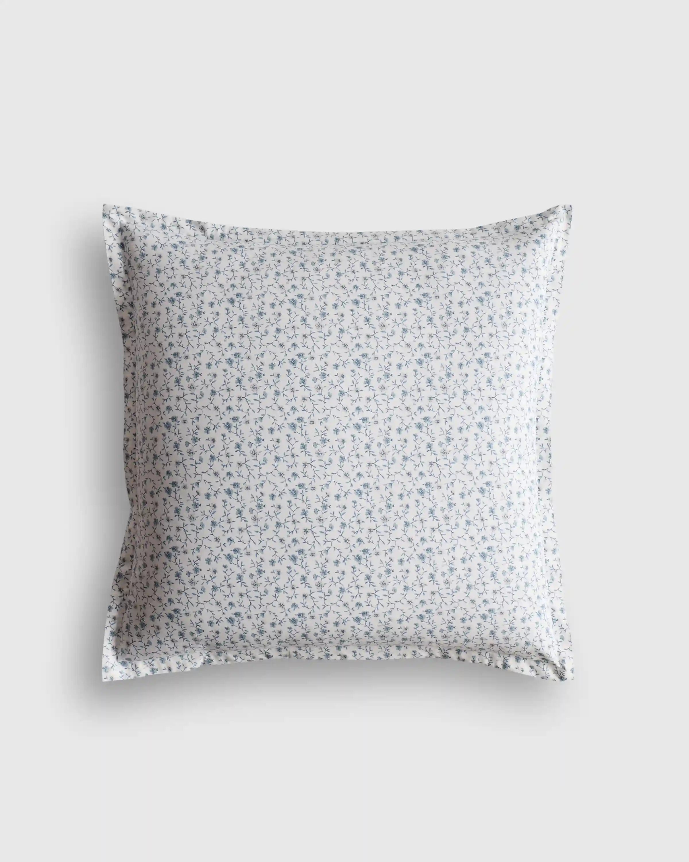 Organic Crisp Percale Euro Sham