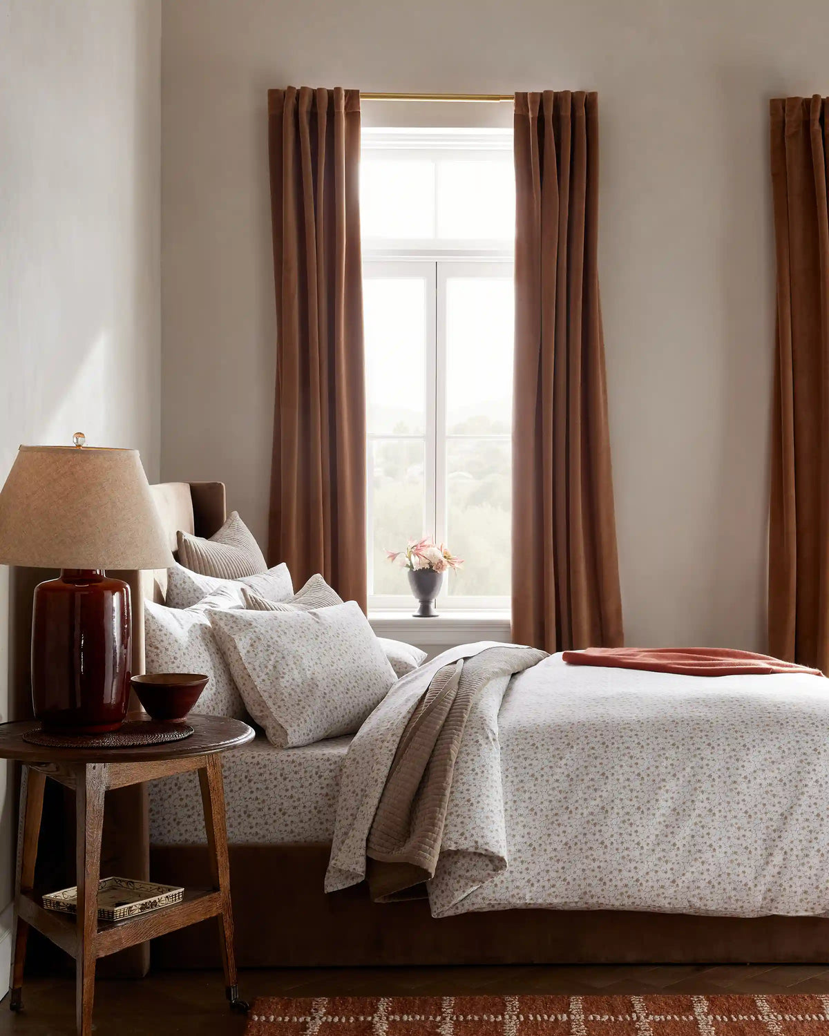 Organic Crisp Percale Duvet Cover Set
