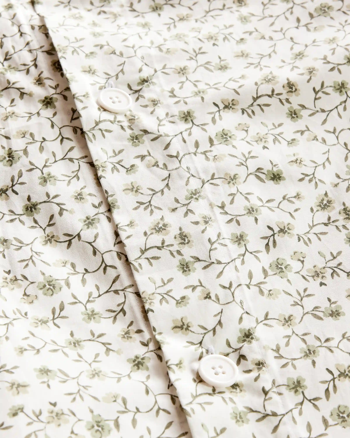 Organic Crisp Percale Floral Deluxe Bedding Bundle