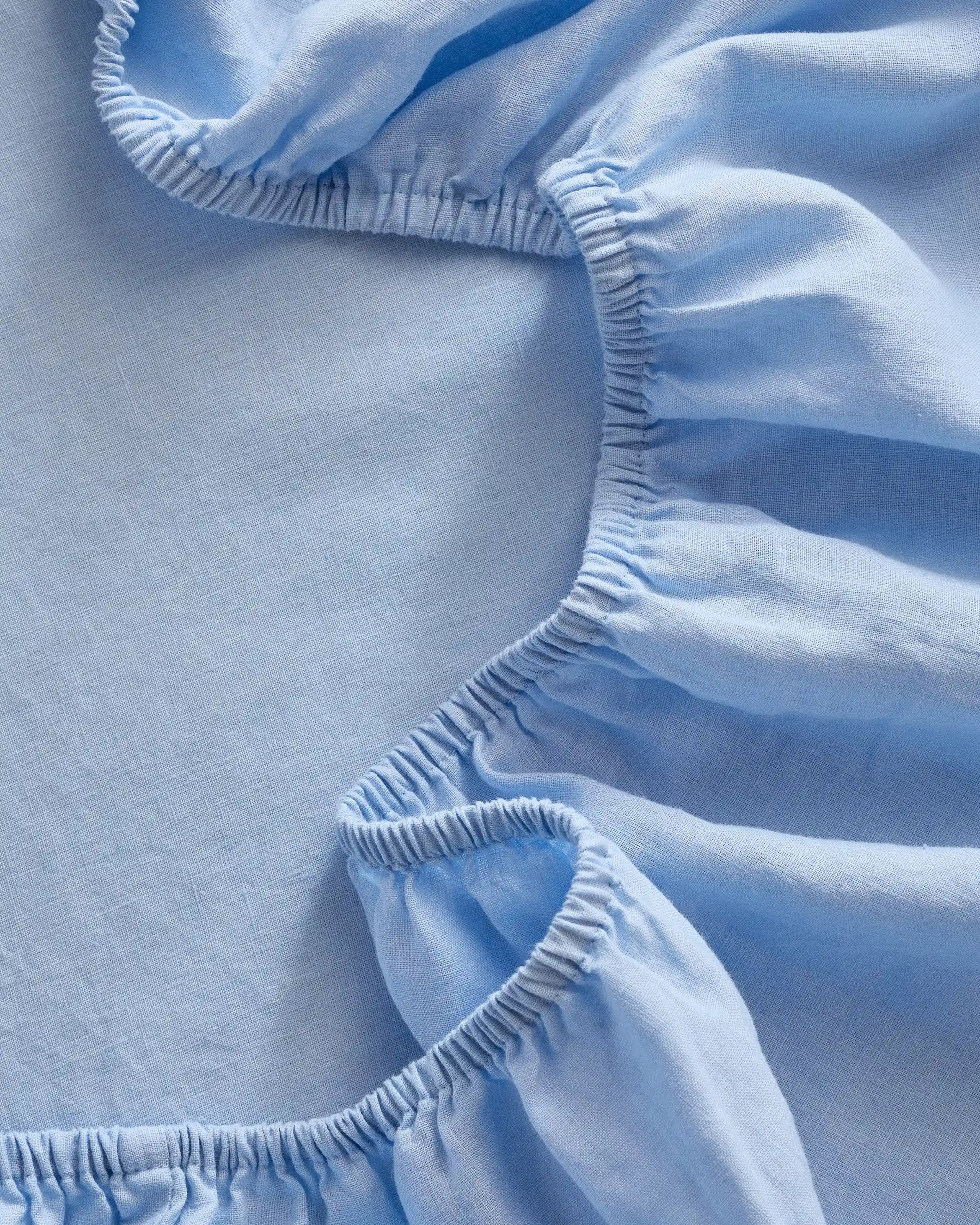 European Linen Fitted Sheet Set