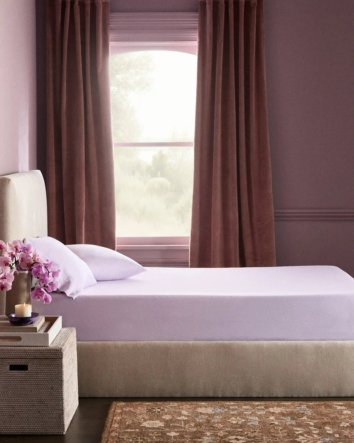 European Linen Fitted Sheet Set