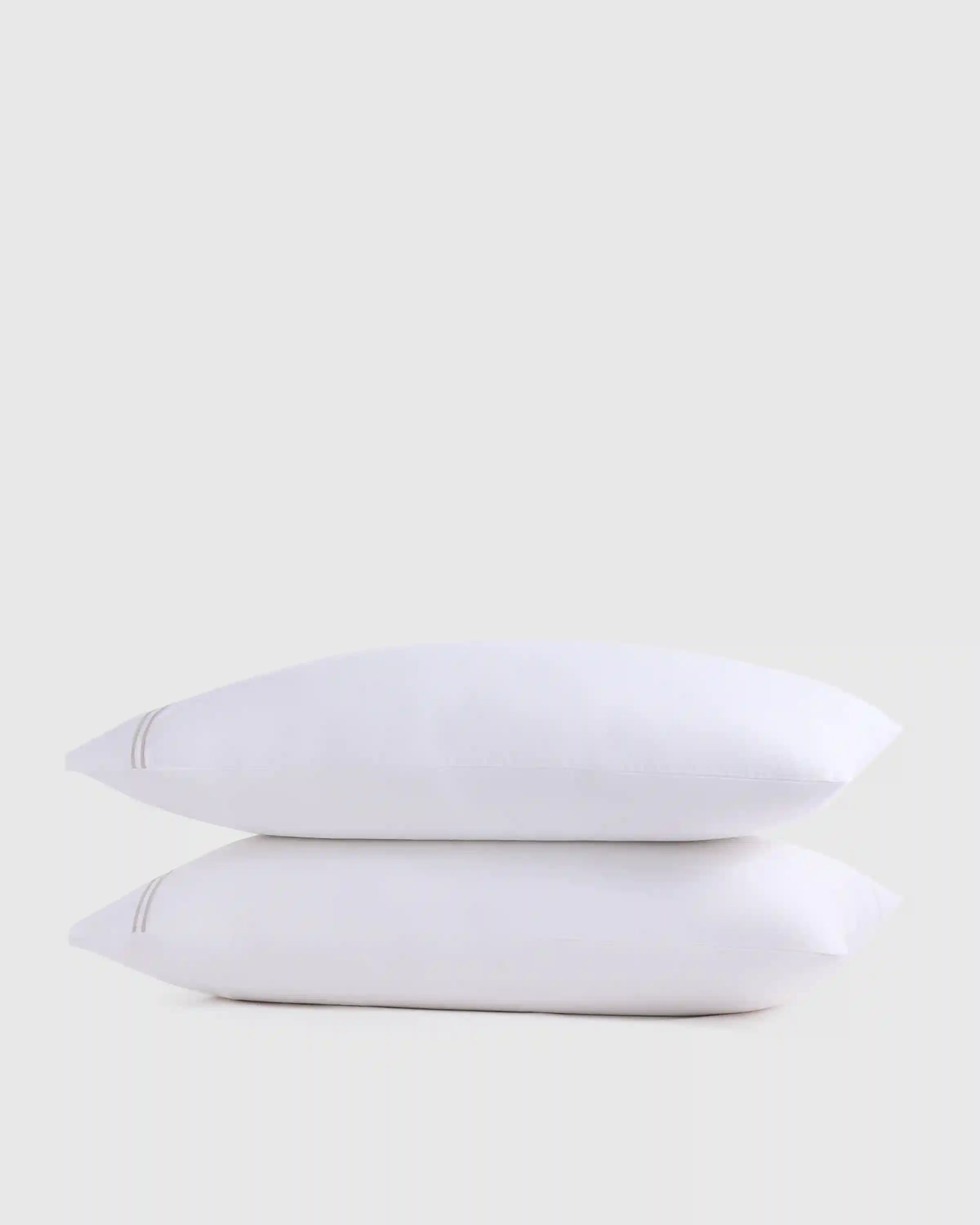 Organic Crisp Percale Pillowcase Set
