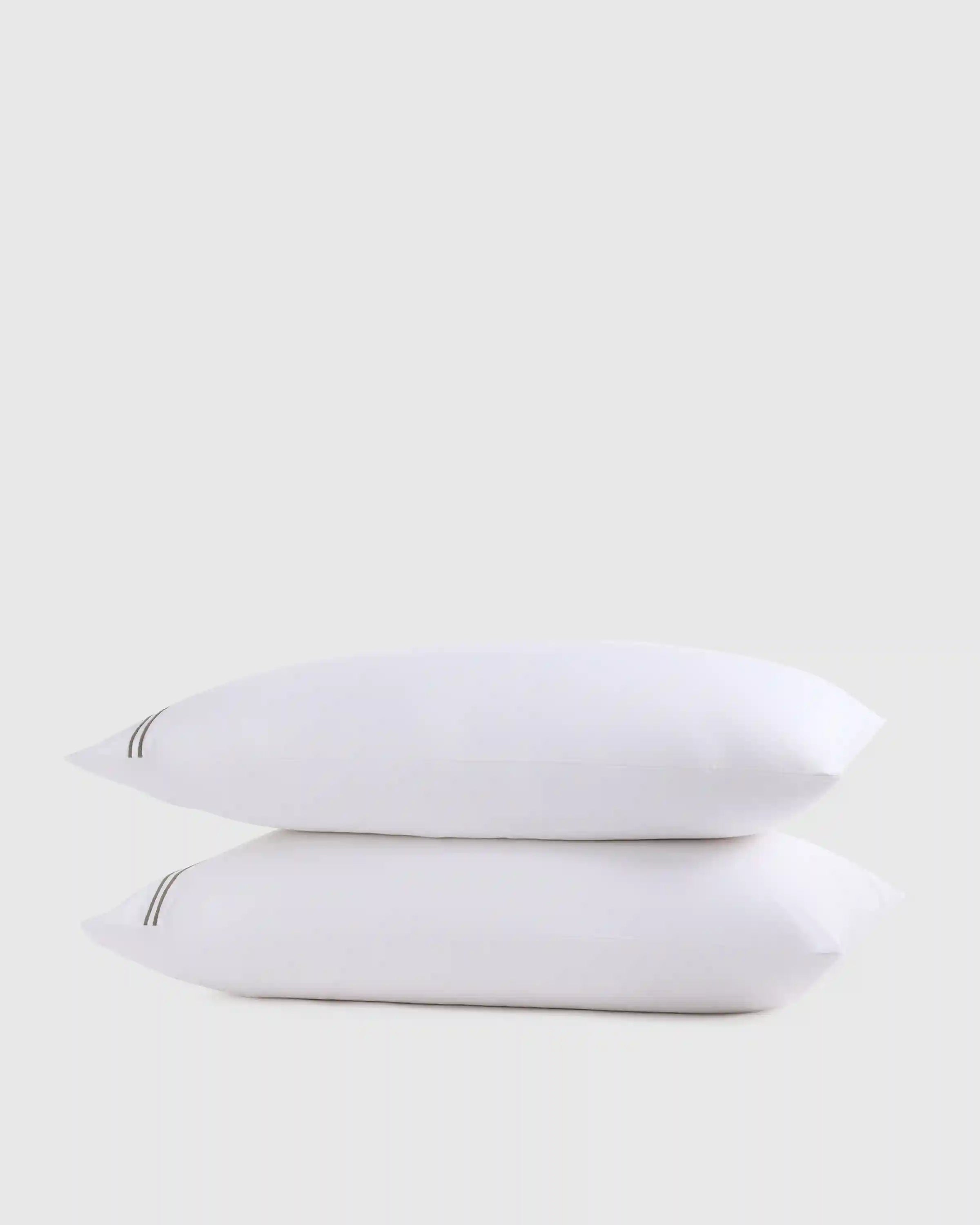 Organic Crisp Percale Pillowcase Set