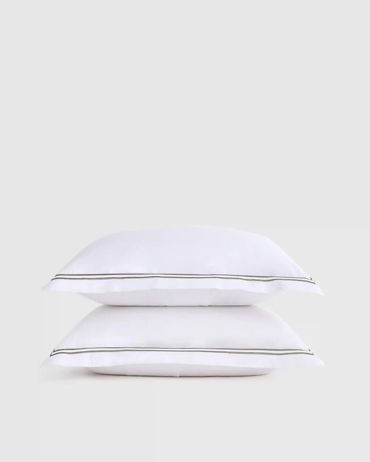 Organic Crisp Percale Sham Set