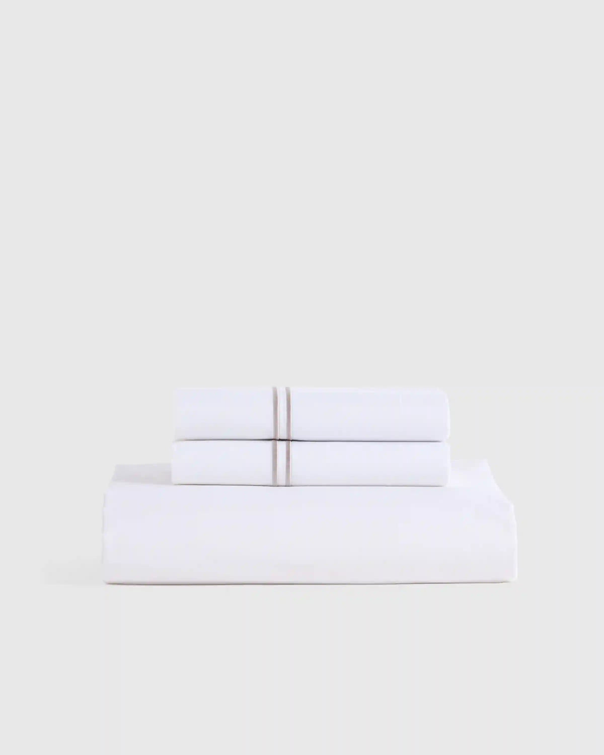Organic Crisp Percale Fitted Sheet Set